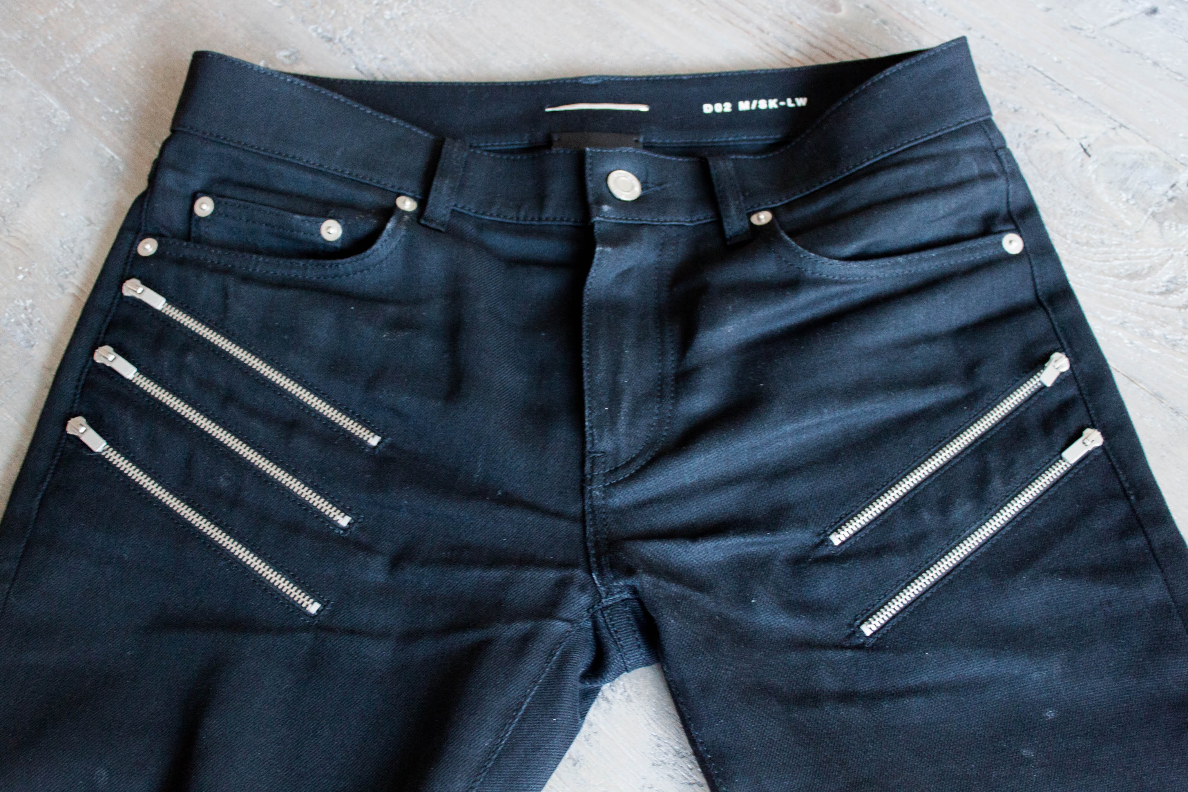 Saint Laurent zipper jeans- Felix Fashion Reviews - YouTube