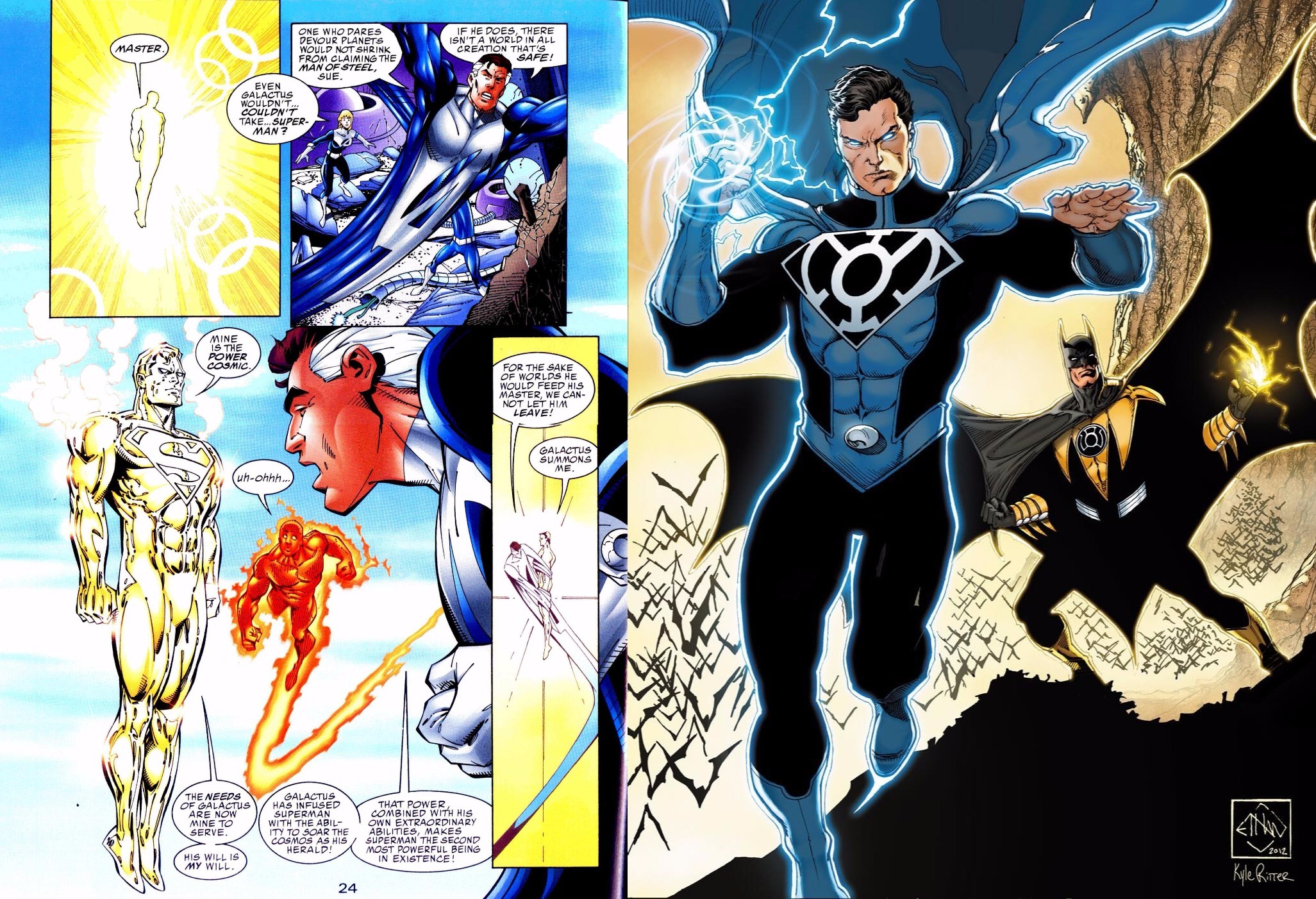 Would You Rather See Herald or Blue Lantern Story for Superman ...