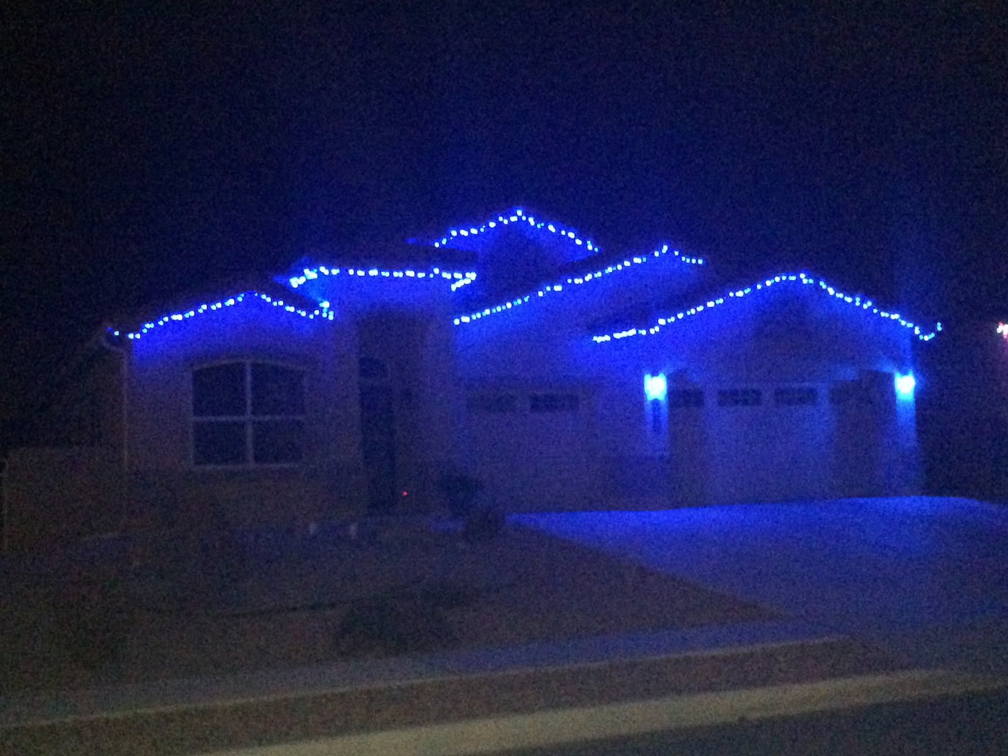 Blue C9 LED Christmas Light Bulbs