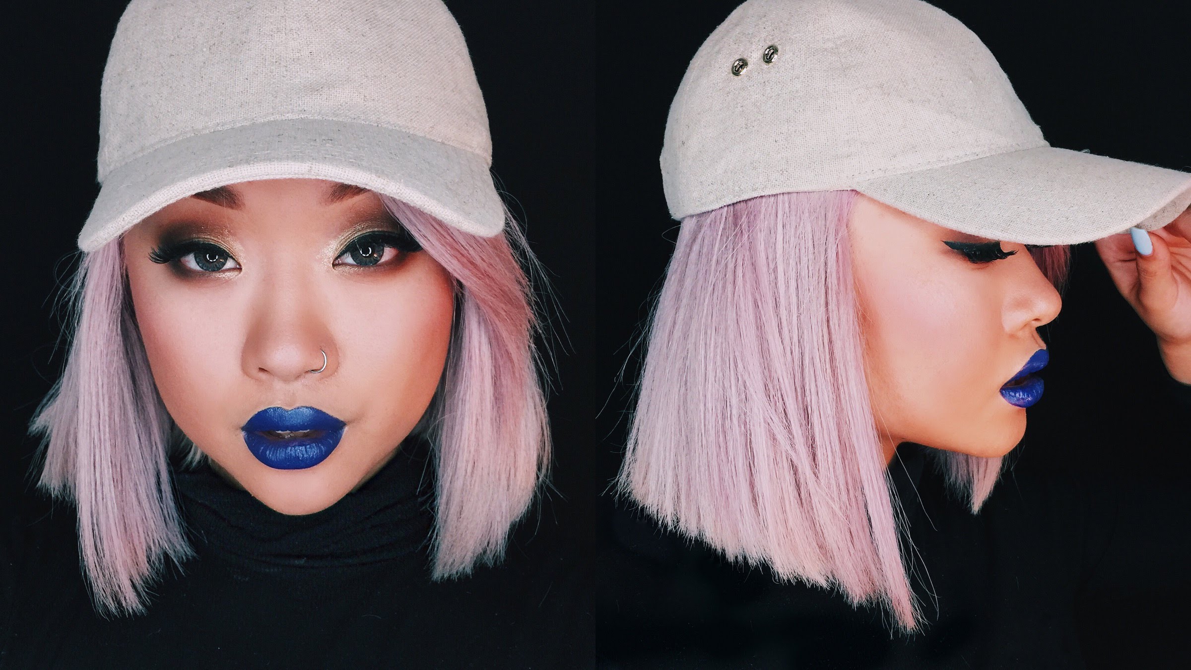 How To Rock Blue Lipstick ✌ - YouTube