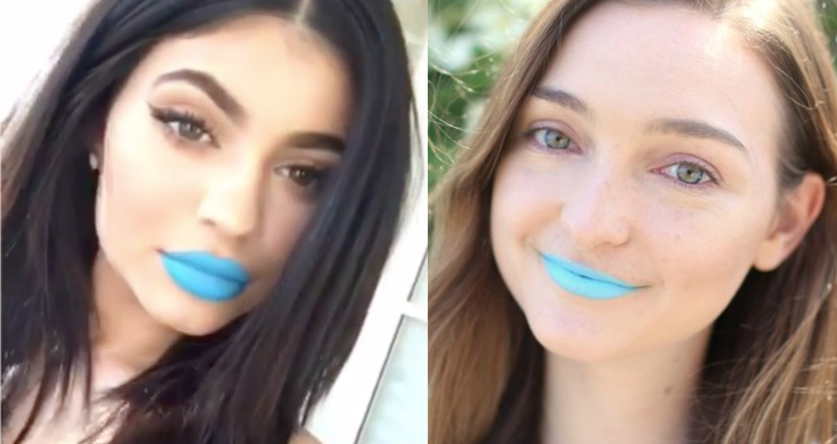 Kylie Jenner Says Blue Lipstick Is In, So I Tried 3 Different Ways ...