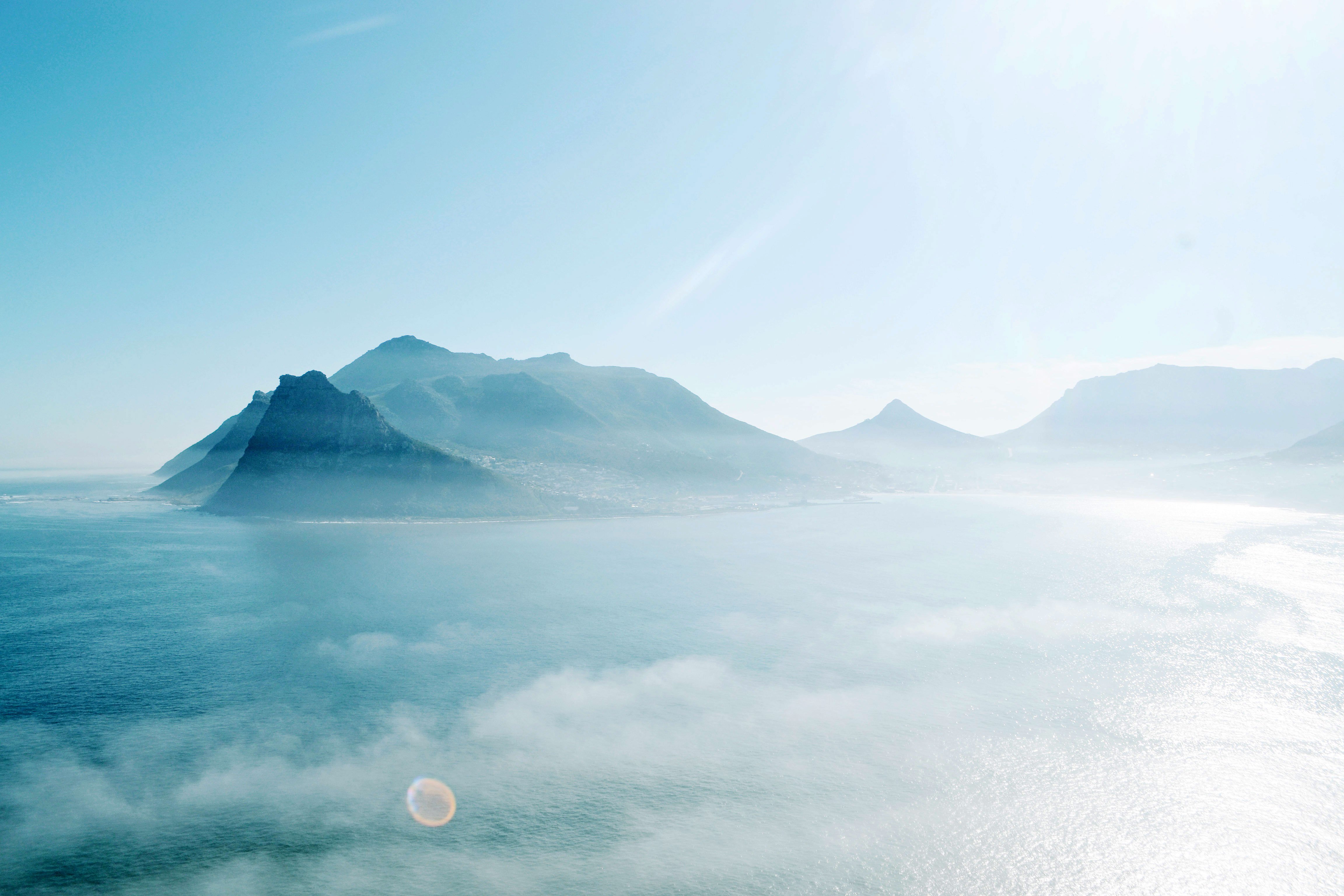 Misty and Foggy Landscape in Cape Town, South Africa image - Free ...