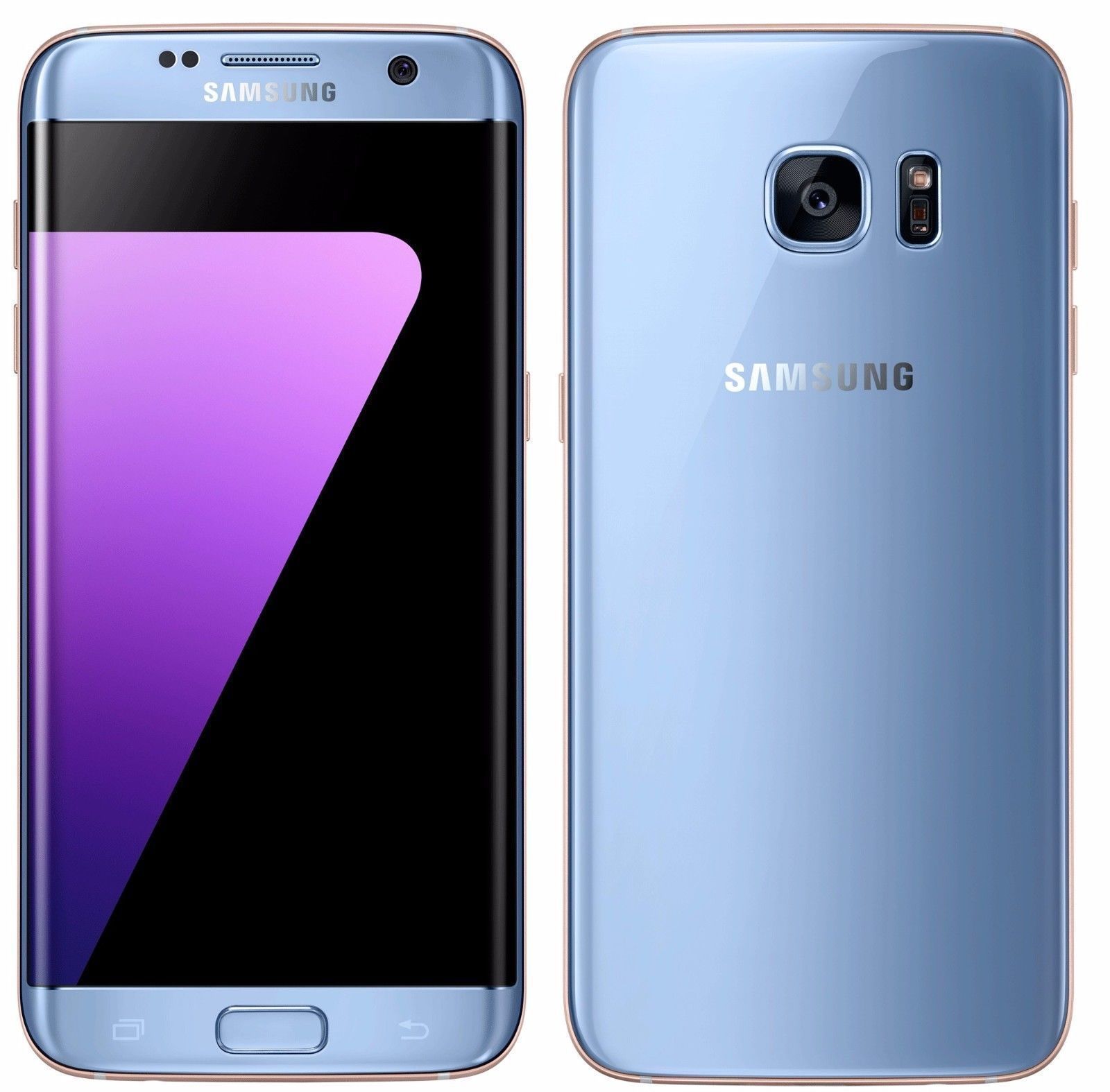 Samsung Galaxy S7 edge SM-G935 - 32GB - Blue Coral (AT&T) Smartphone ...