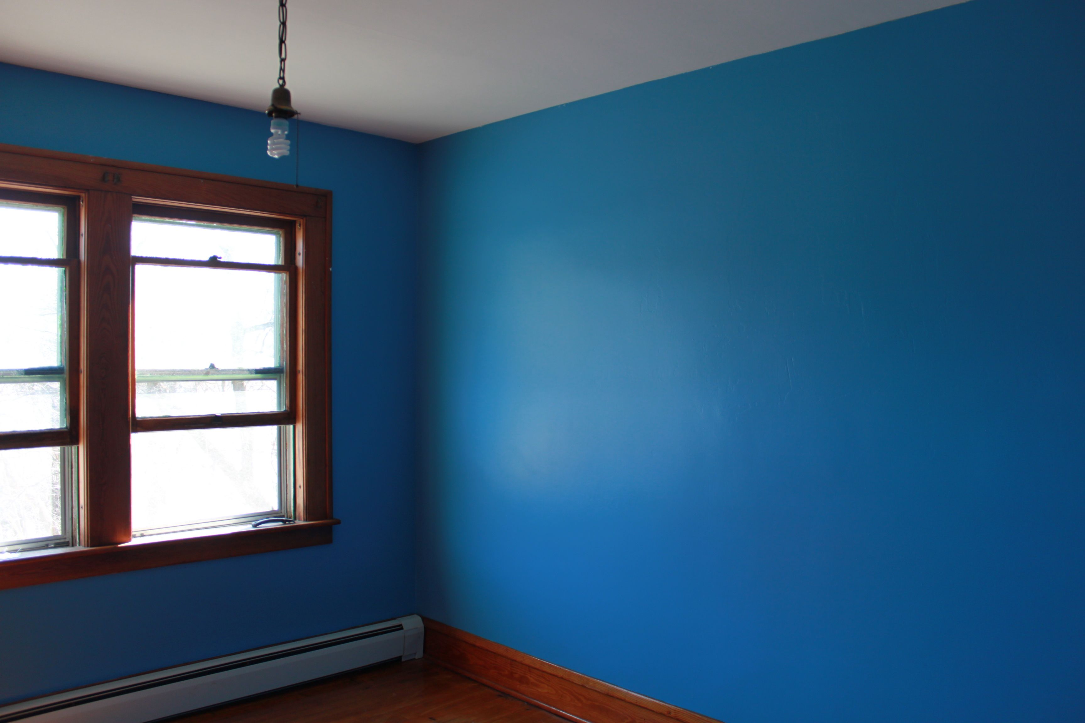 Painting, Alligatoring Paint and Plaster Walls | Blue walls ...