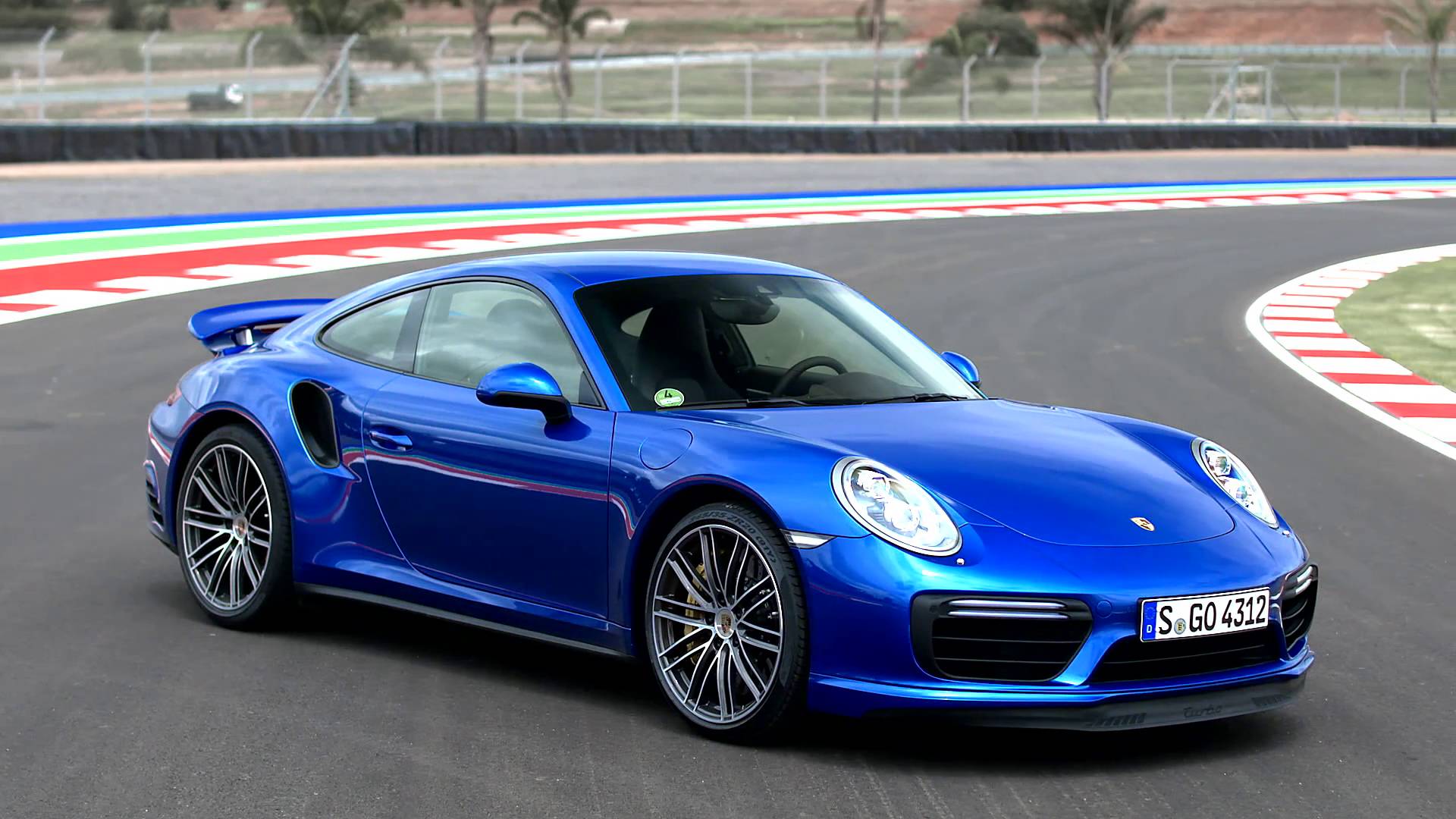 2016 Porsche 911 Turbo - Sapphire Blue Metallic - YouTube