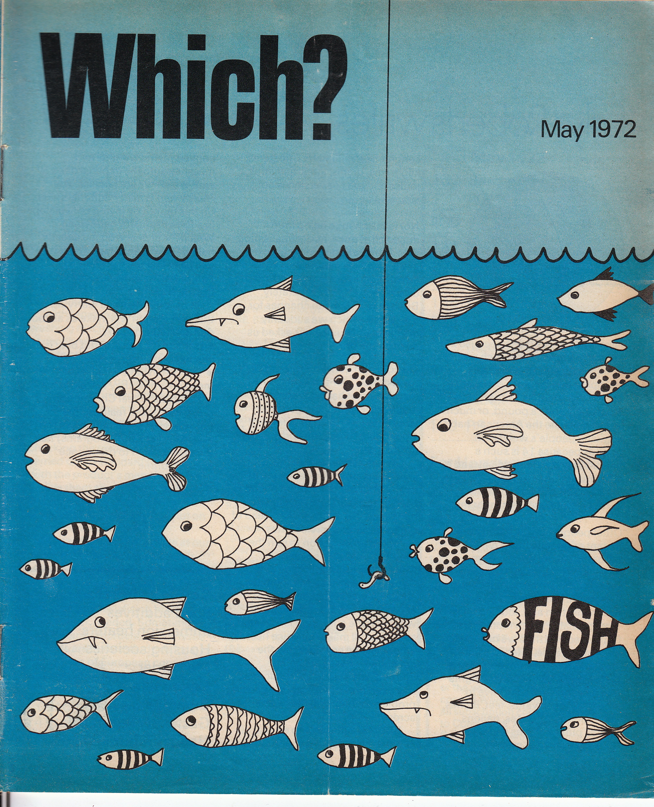 which fish blue poster may 1972 – Renay Keskin |