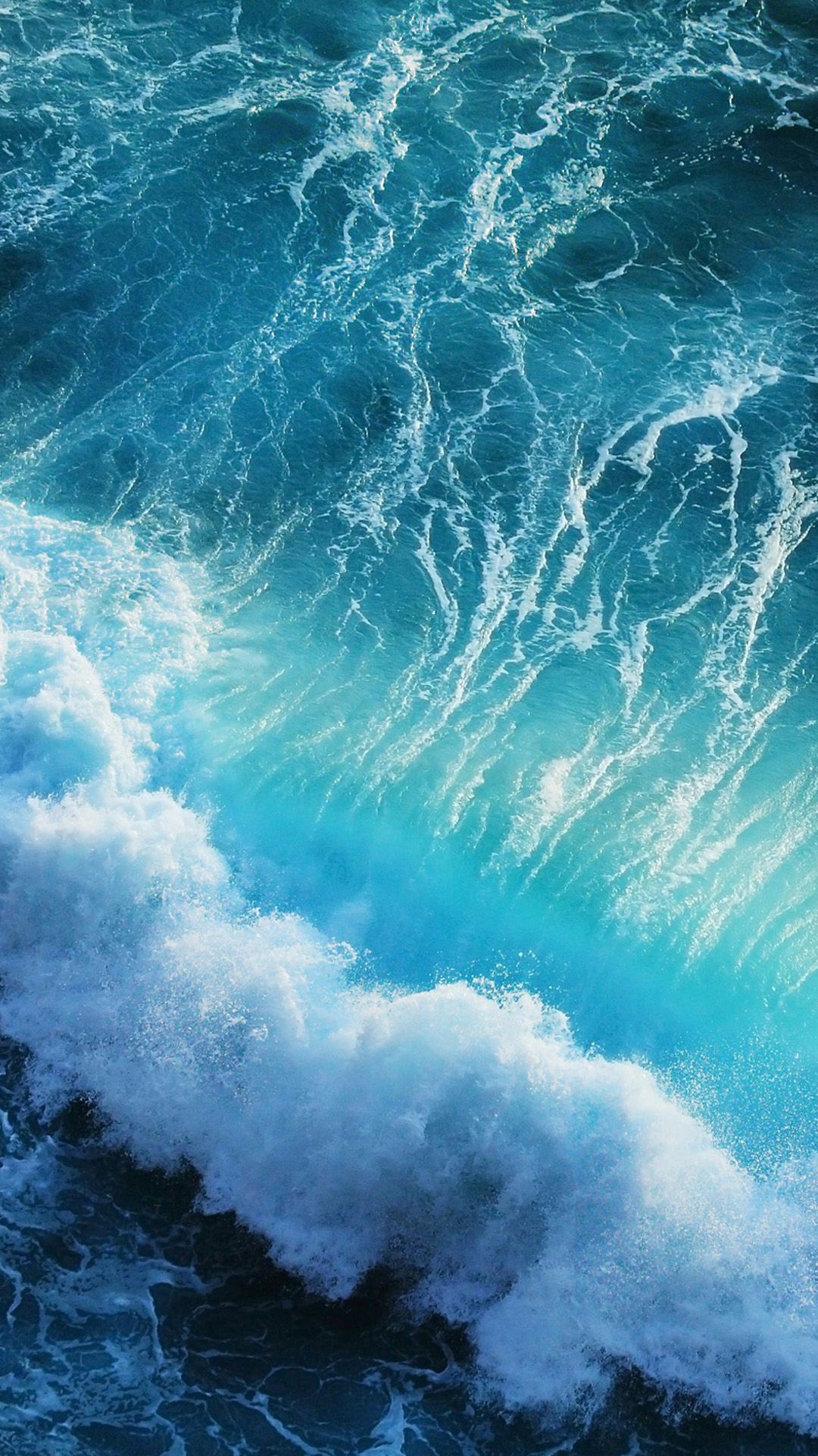 Blue sea water wallpapers for iphone 6 plus | Watery Wallpaper ...