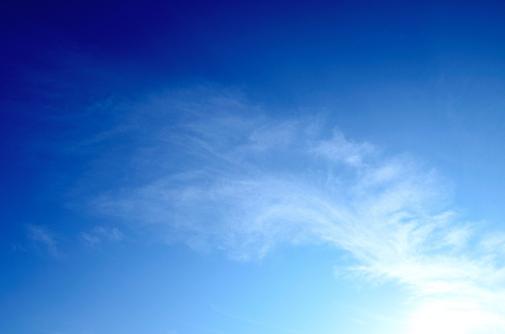 A Blue Sky Free Stock Photo - Public Domain Pictures