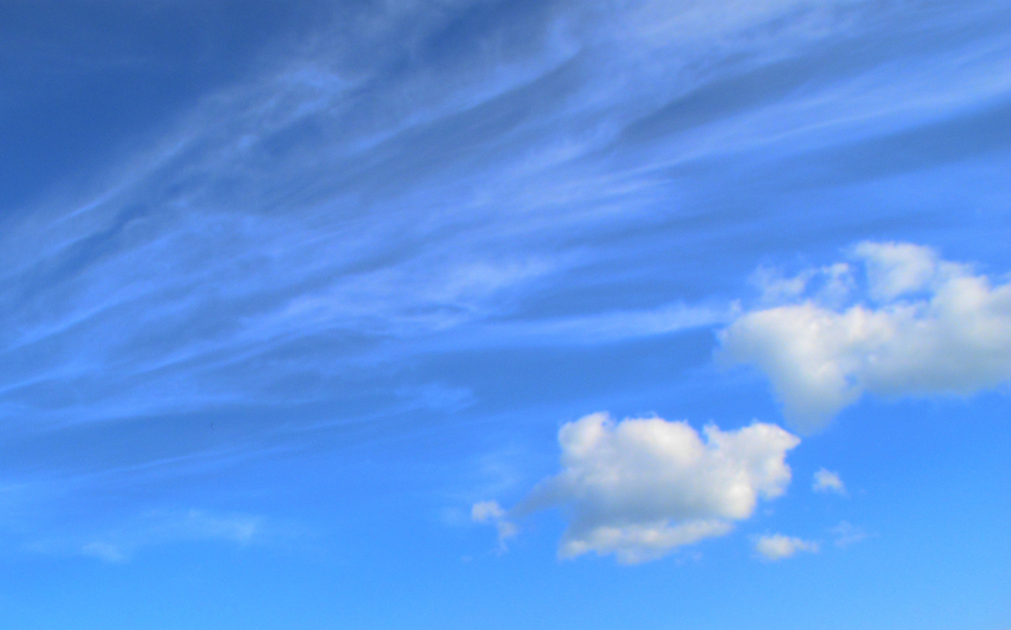 Blue Sky, Air, Backgrounds, Blue, Bright, HQ Photo