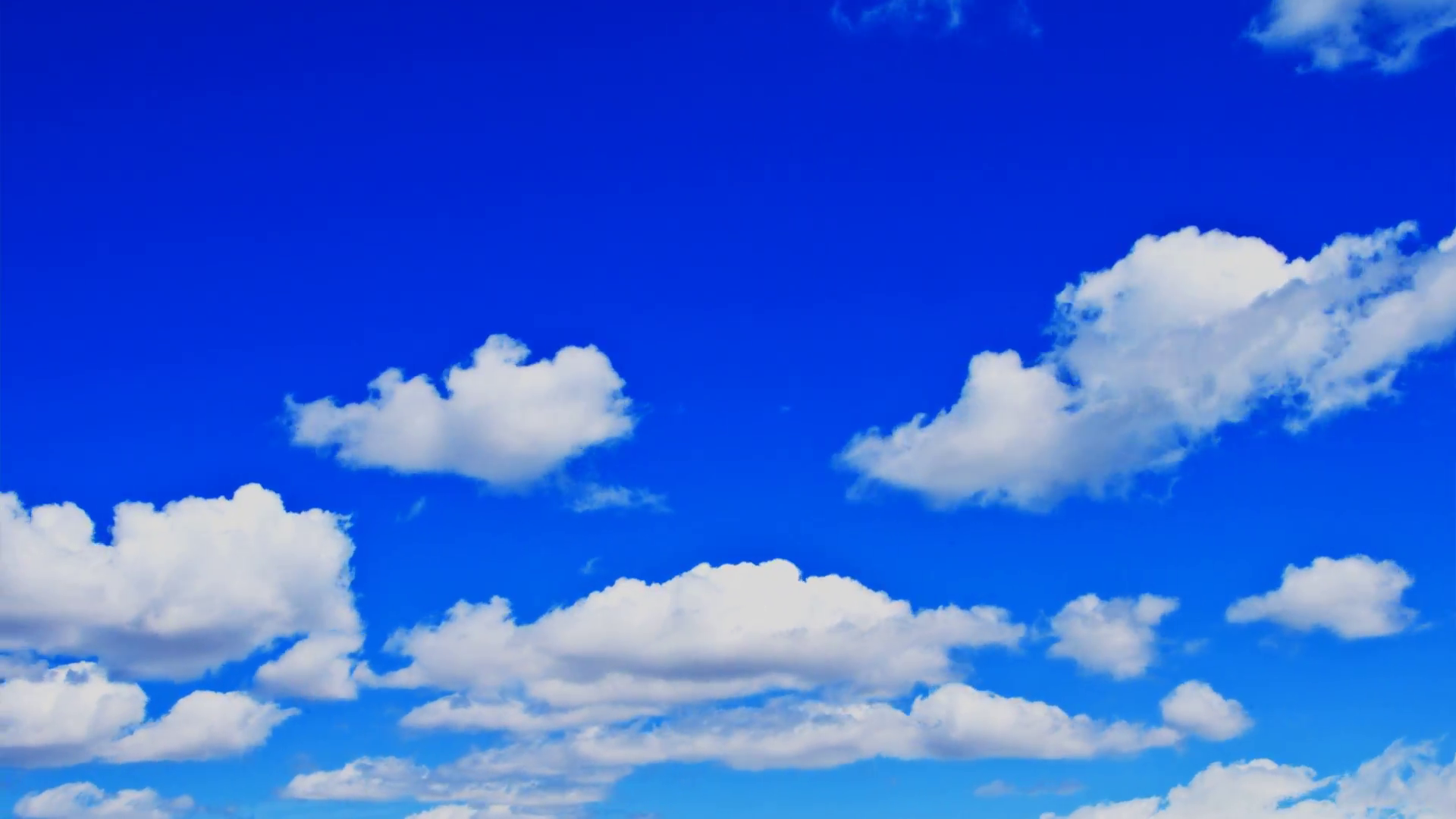 Blue Sky With Clouds Image - Blue Sky With Clouds- Free Footage ...