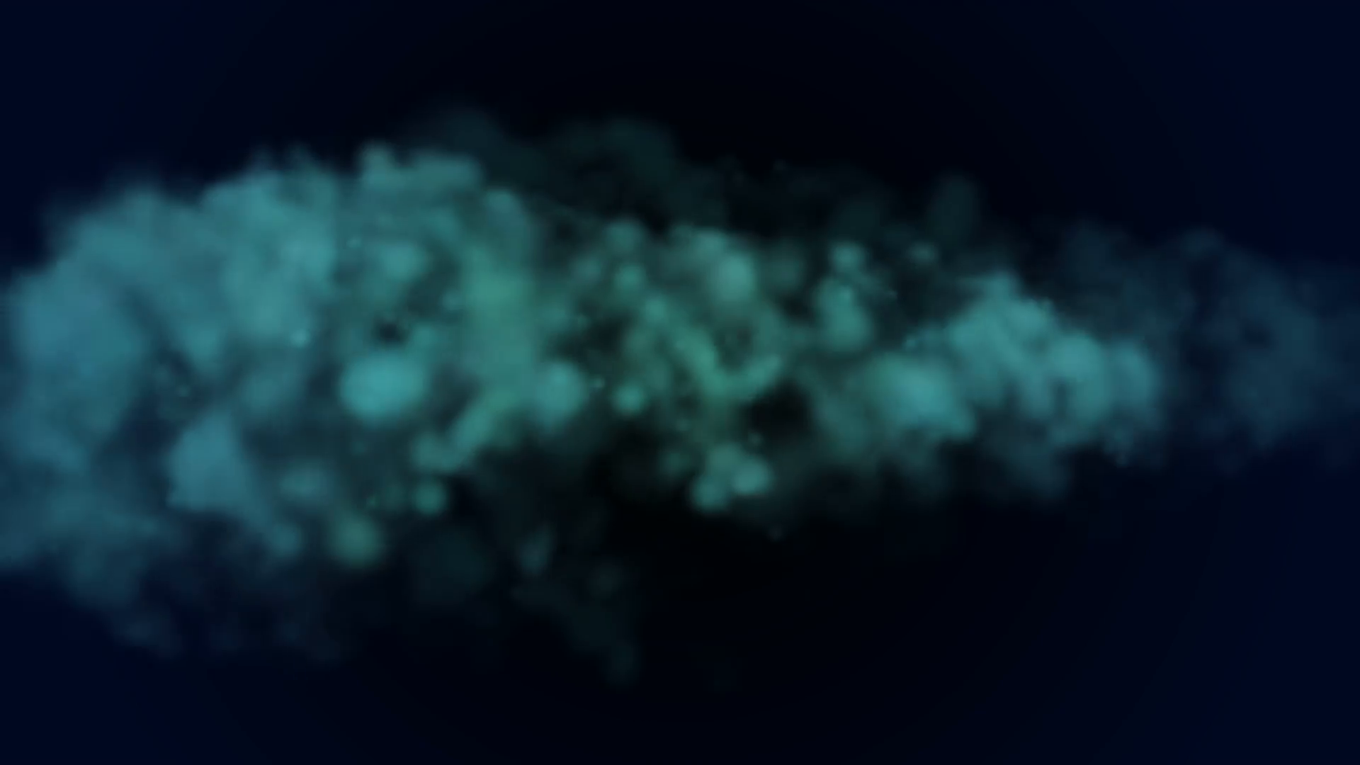 Splash of blue smoke on a black background Motion Background ...