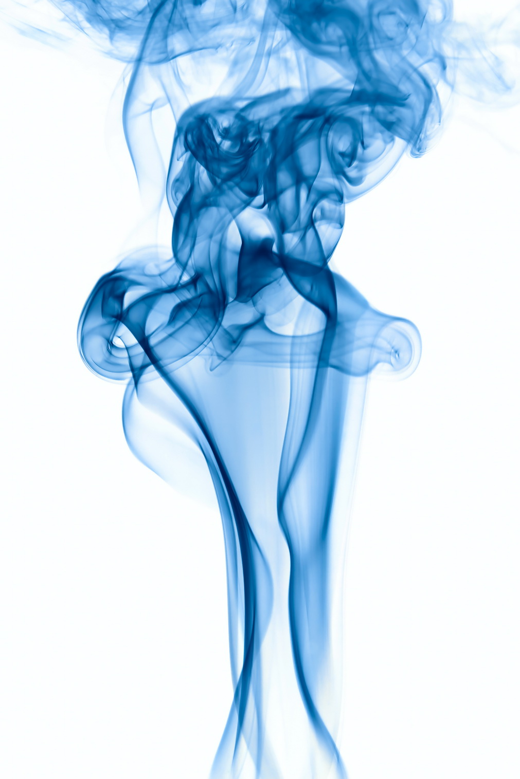 Blue smoke, Abstract, Smell, Lines, Magic, HQ Photo