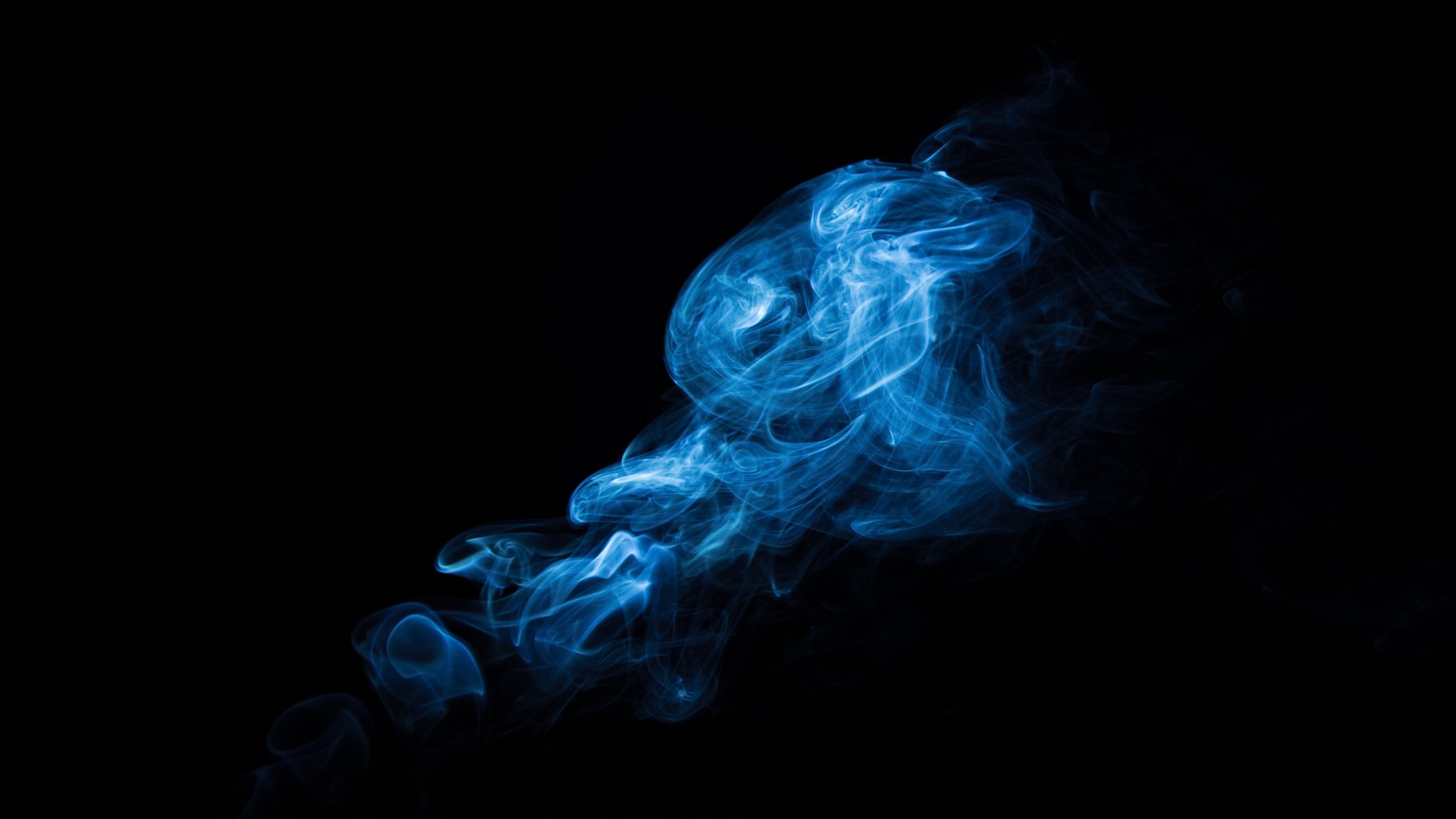 Blue Smoke Wallpaper - Mobile & Desktop Background