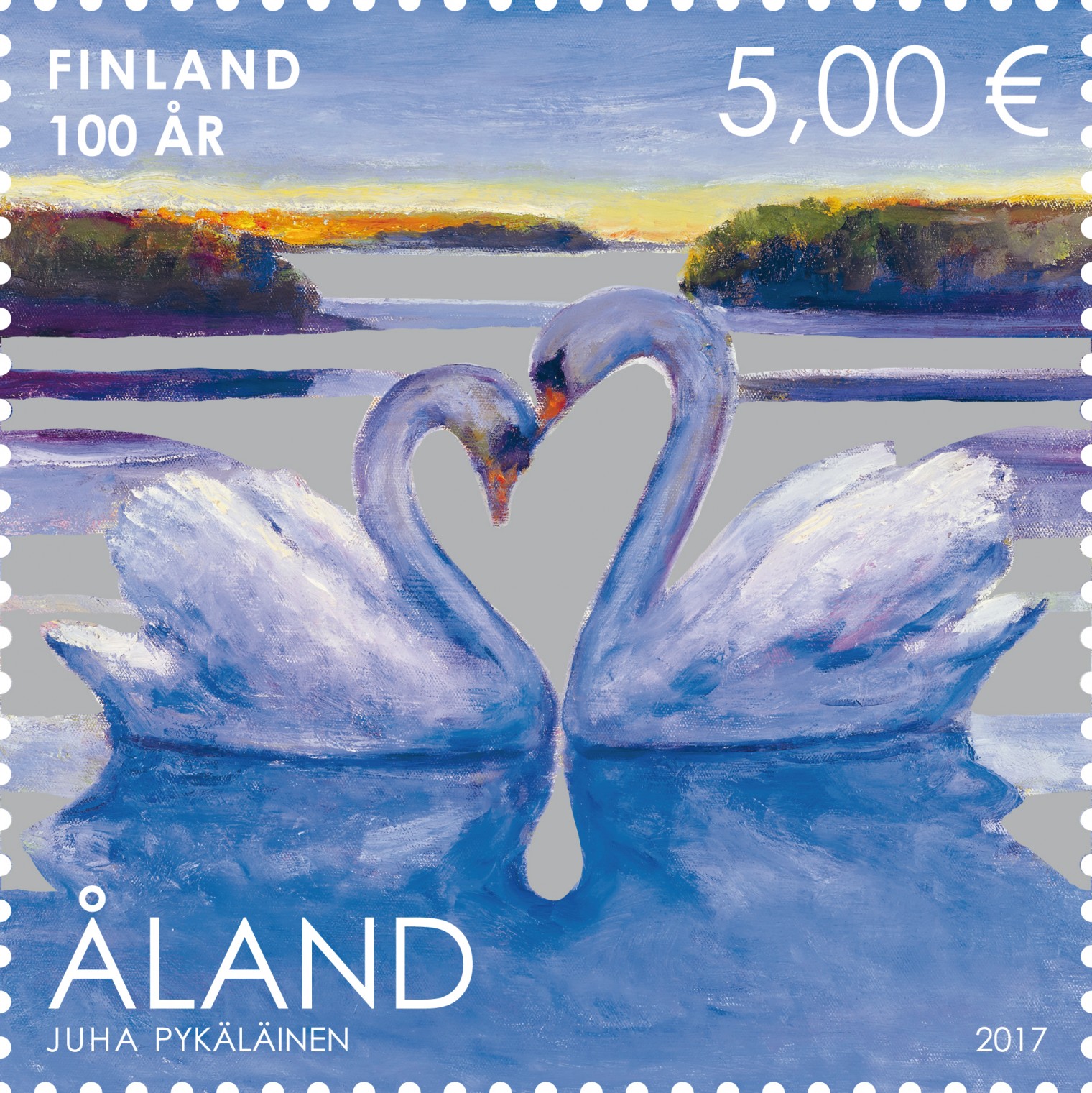 Centenary of Finland honoured by Åland stamp | www.alandstamps.com