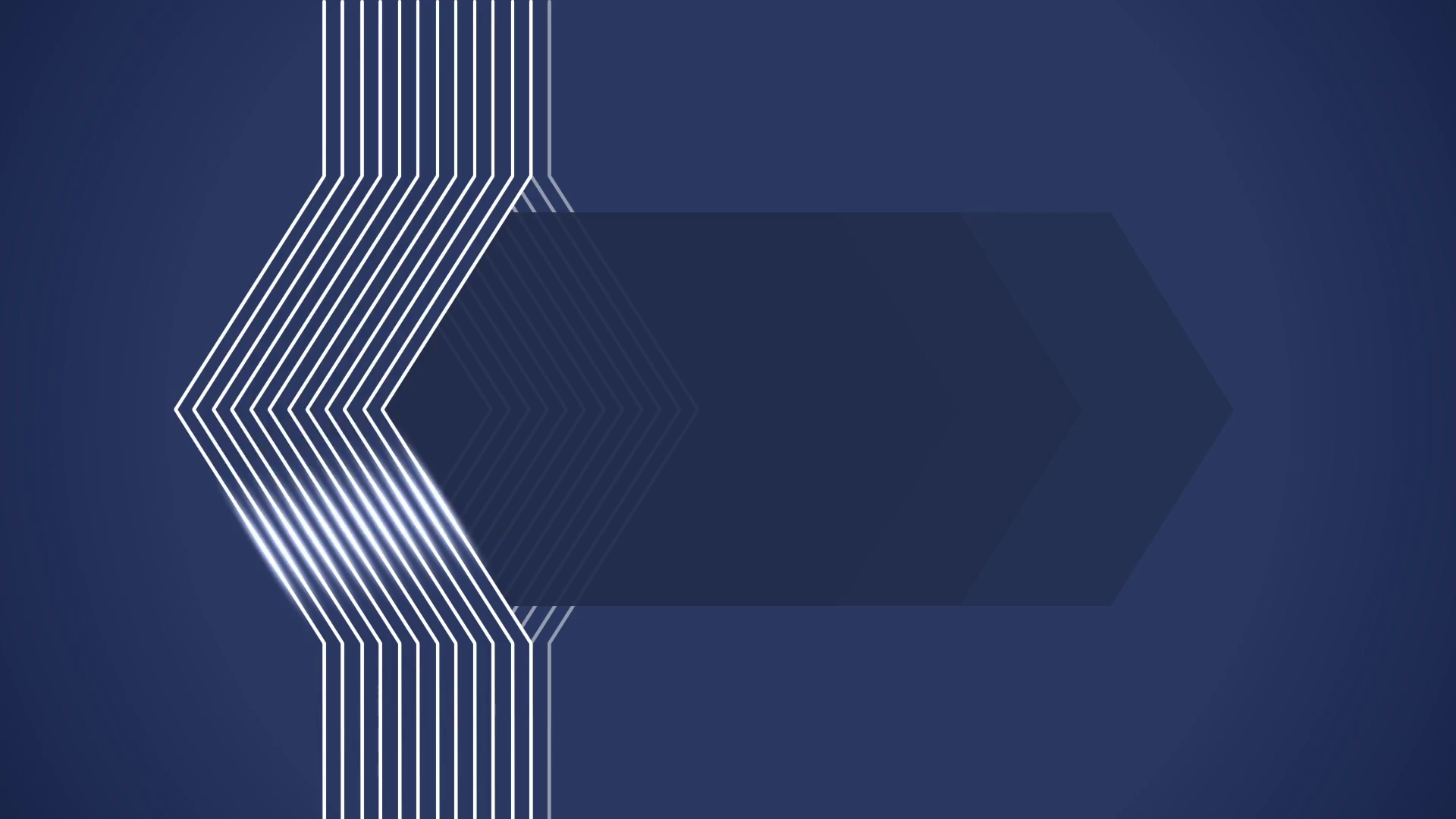 Geometrical lines flat animation with solid on dark blue background ...