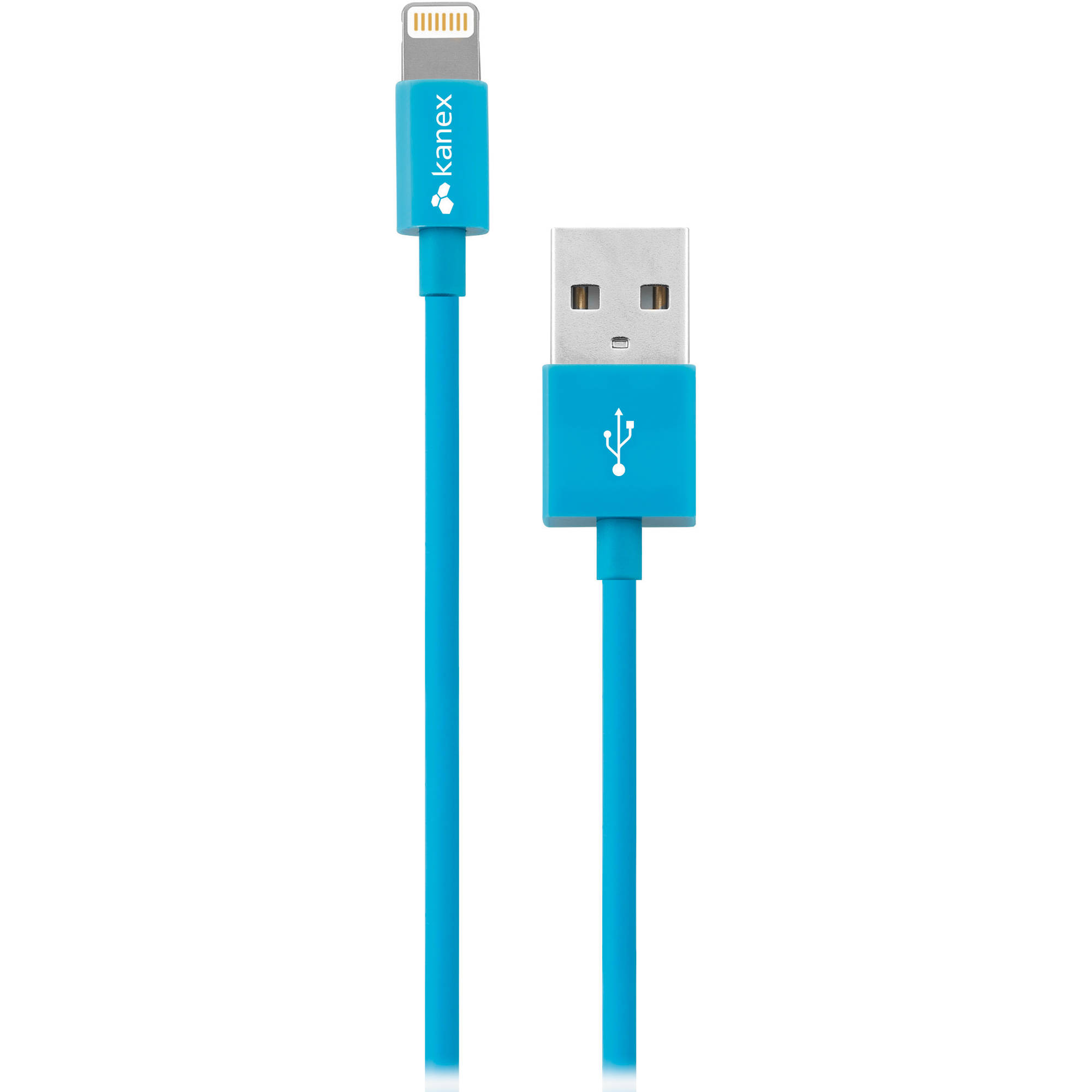 Kanex Lightning to USB Cable (4', Blue) K8PIN4FBL B&H Photo