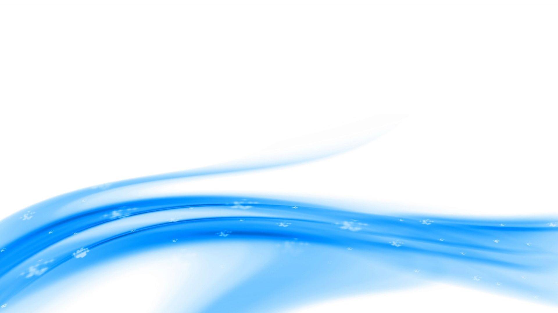 Blue waves abstract wallpaper | (134244)