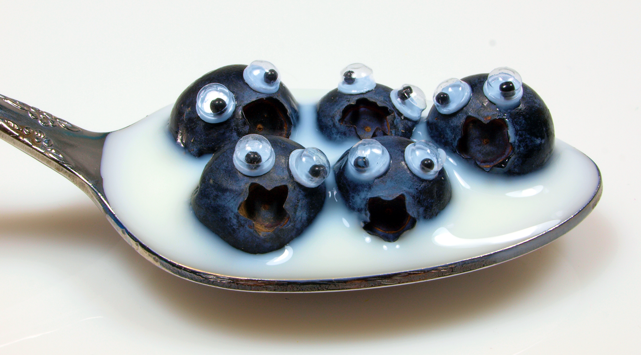 Funny Food Faces » Blueberries…