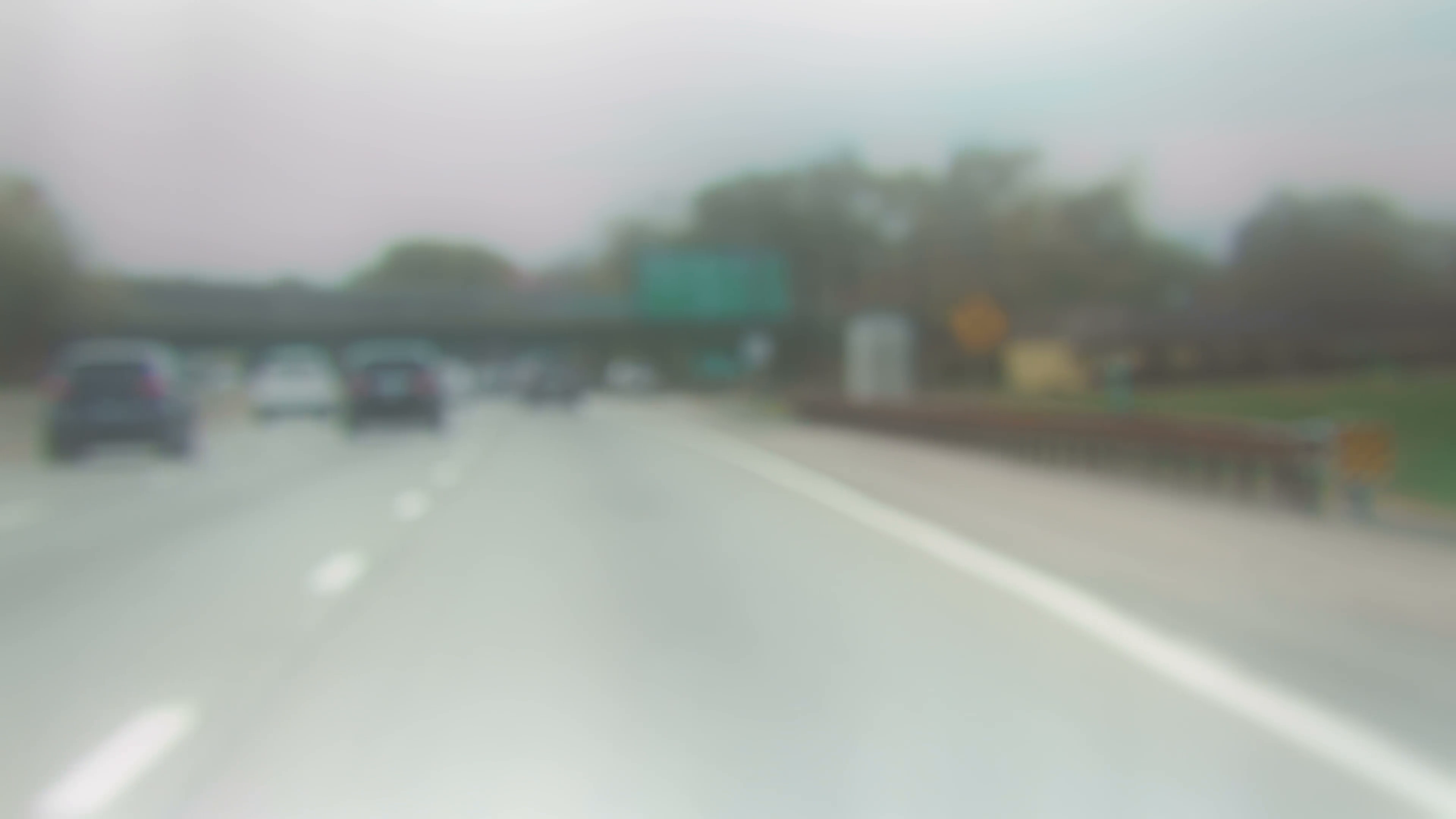 Blurry vision driving on freeway Stock Video Footage - VideoBlocks