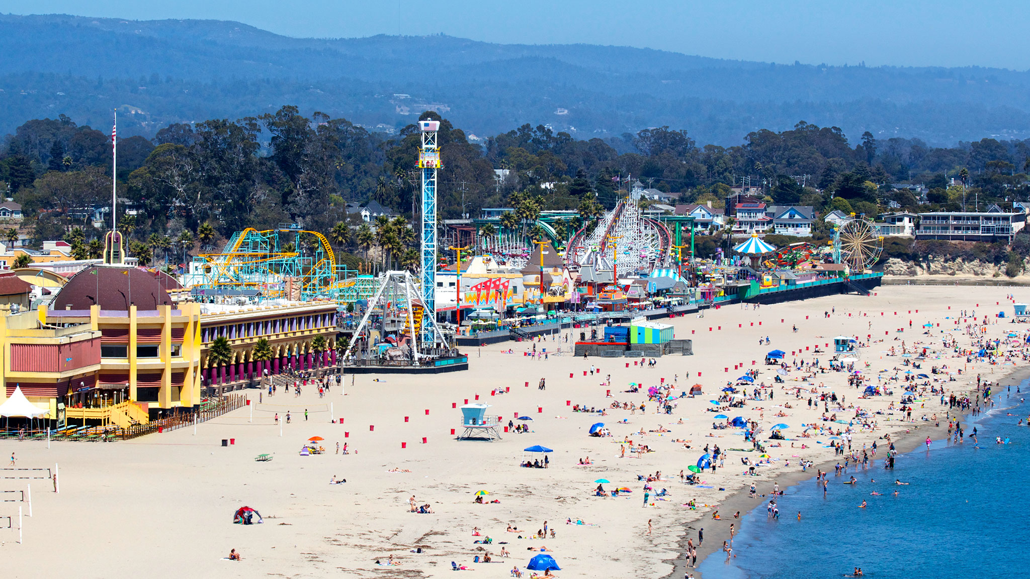 Santa Cruz Beach Boardwalk Amusement Park - California's Classic ...