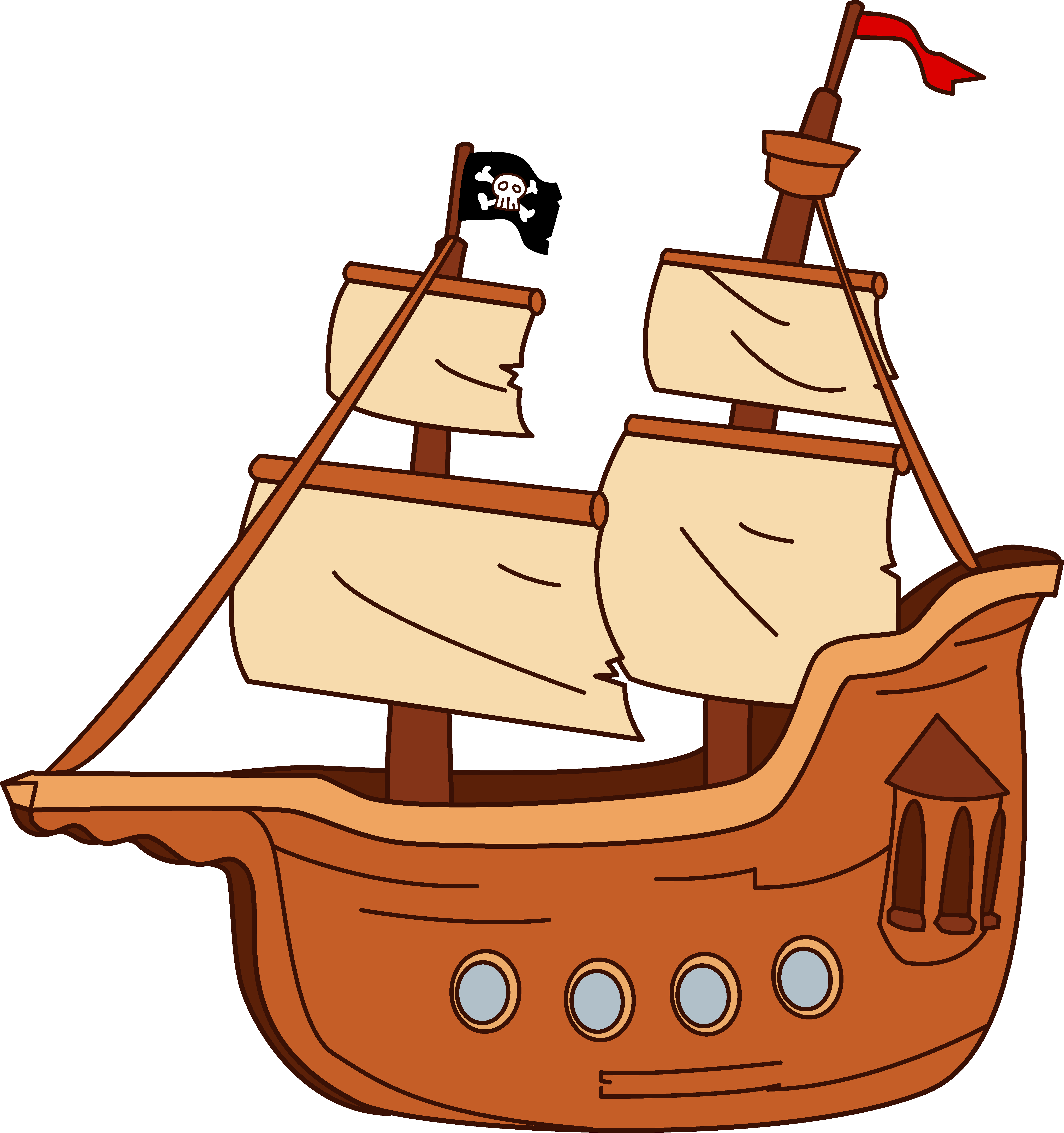 boat clipart - Recherche Google | транспорт | Pinterest | Pirate ...