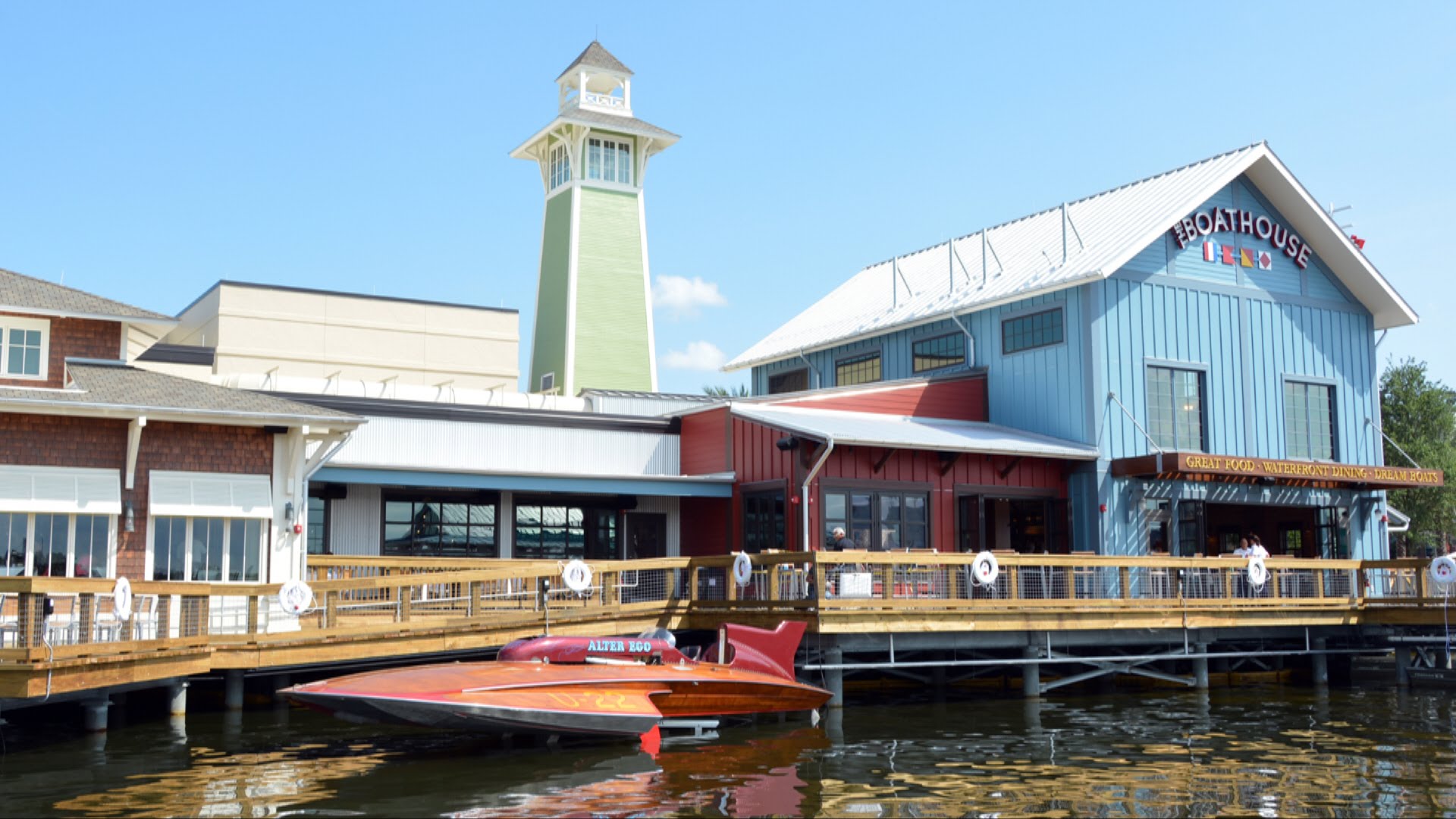 The BOATHOUSE at Disney Springs Full Tour Including FOOD, Dining ...