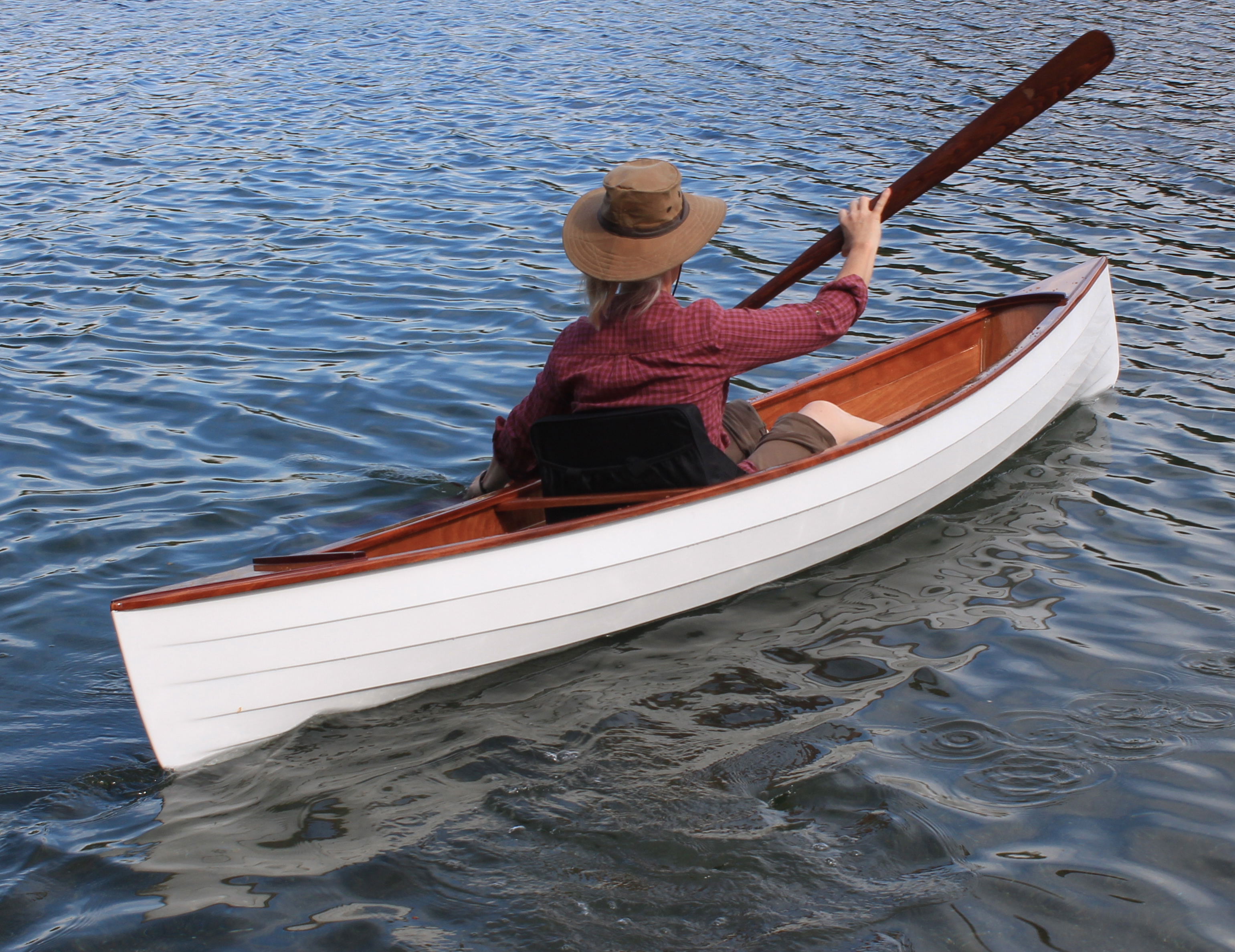 HOWB 113 – Wooden Boat Dan on Building the 12′ Sassafras Canoe