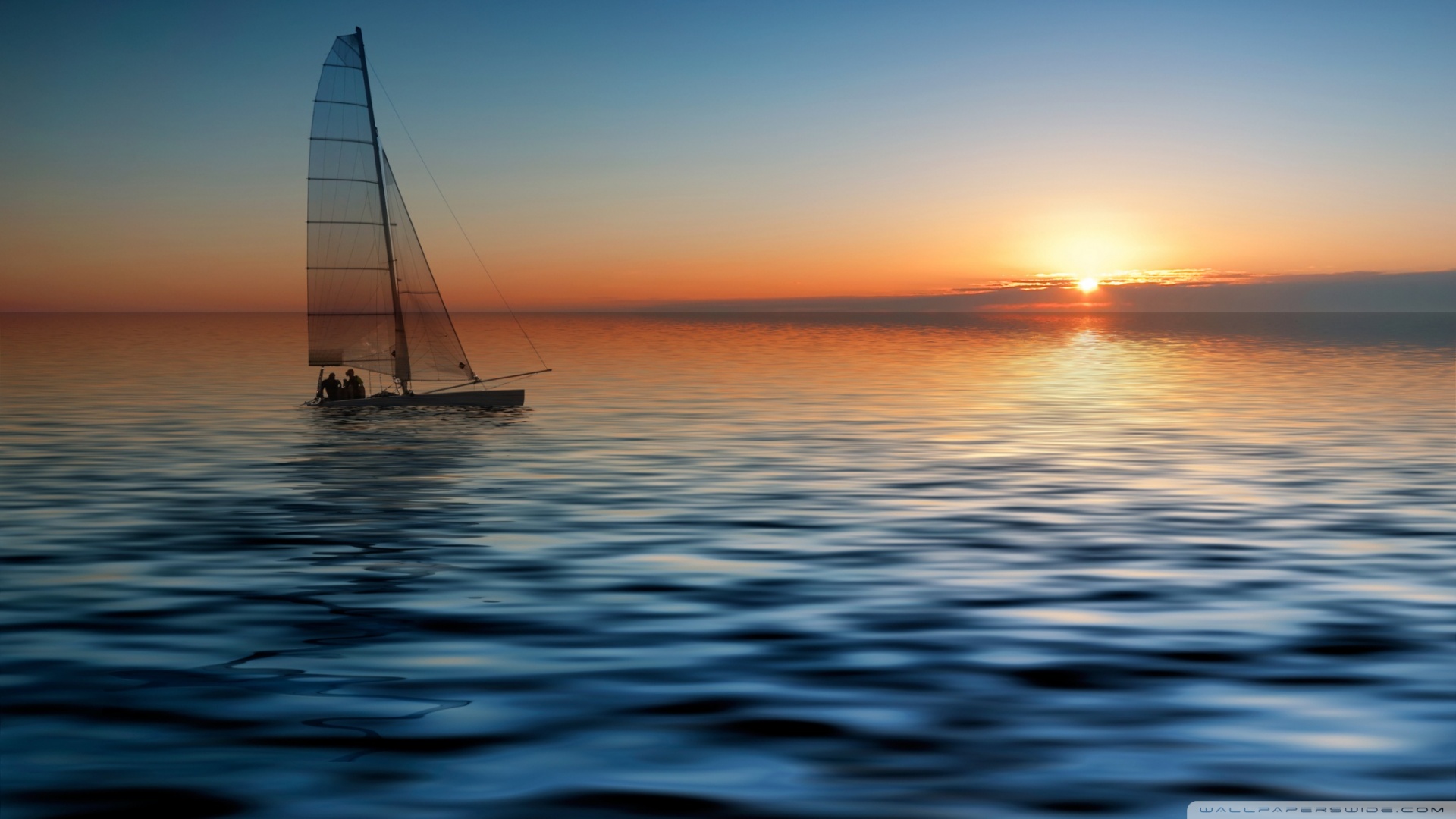 Boat At Sea ❤ 4K HD Desktop Wallpaper for 4K Ultra HD TV • Wide ...