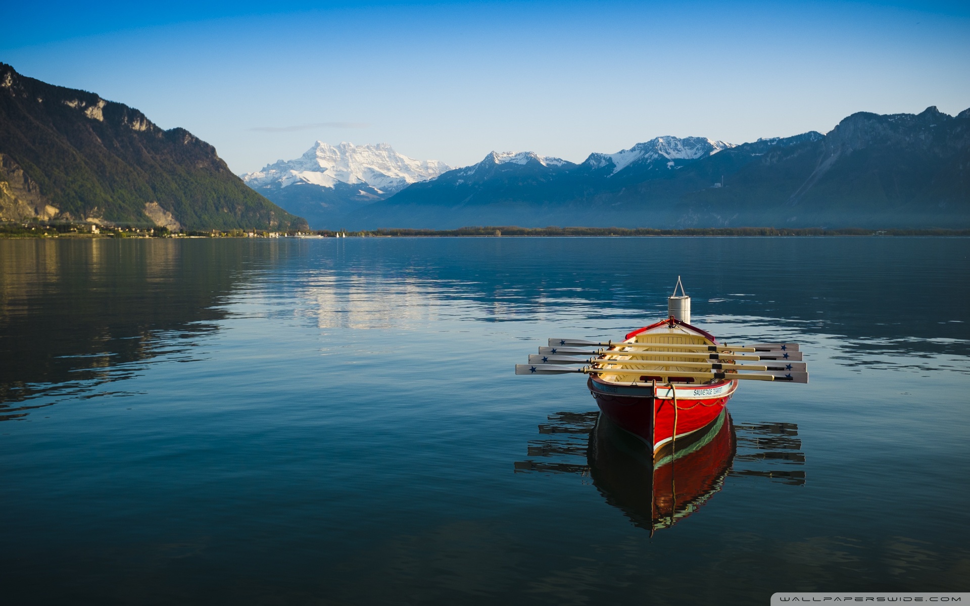 Boat Reflection ❤ 4K HD Desktop Wallpaper for 4K Ultra HD TV • Wide ...