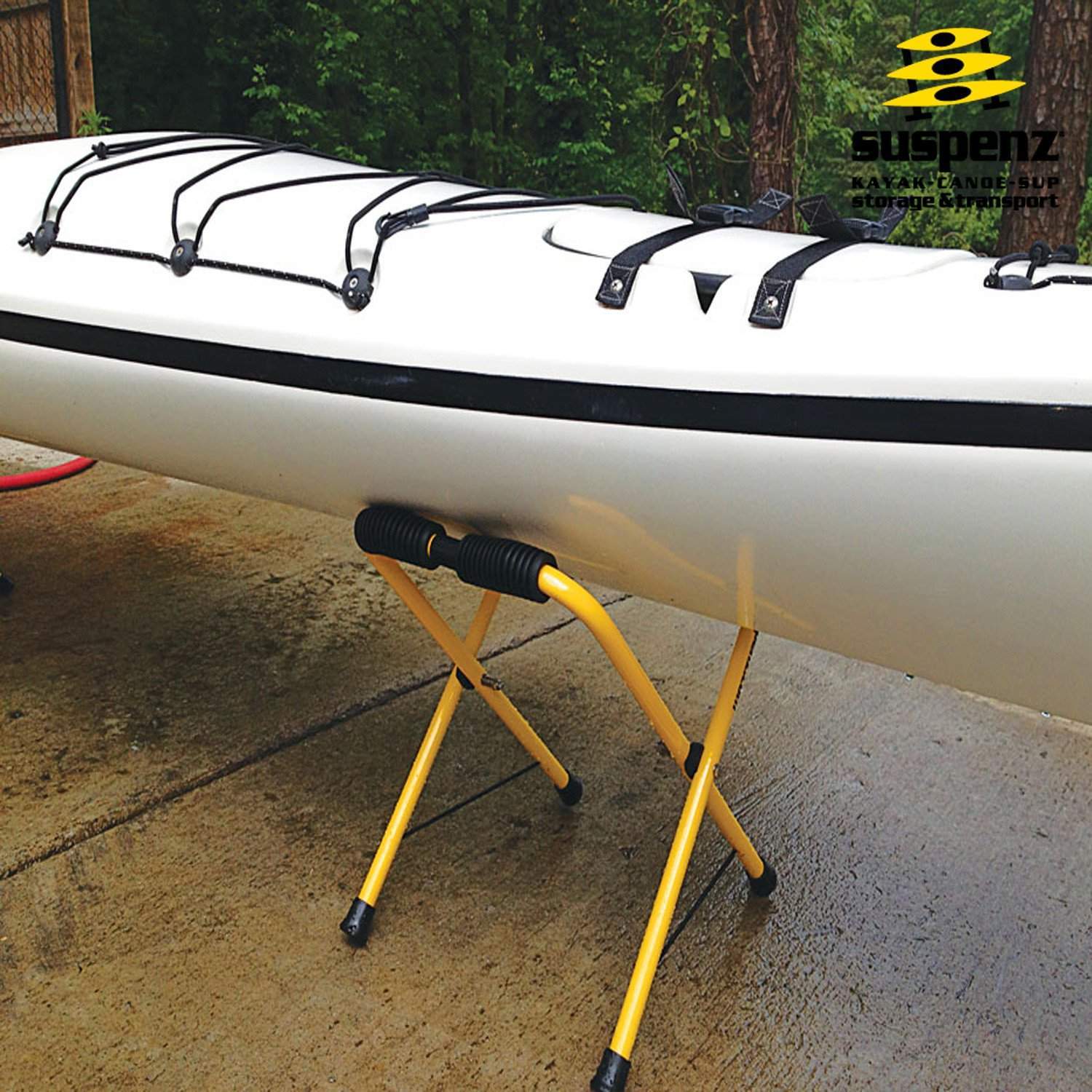 Universal Portable Boat Stands | Canoe & Kayak Stand | Suspenz