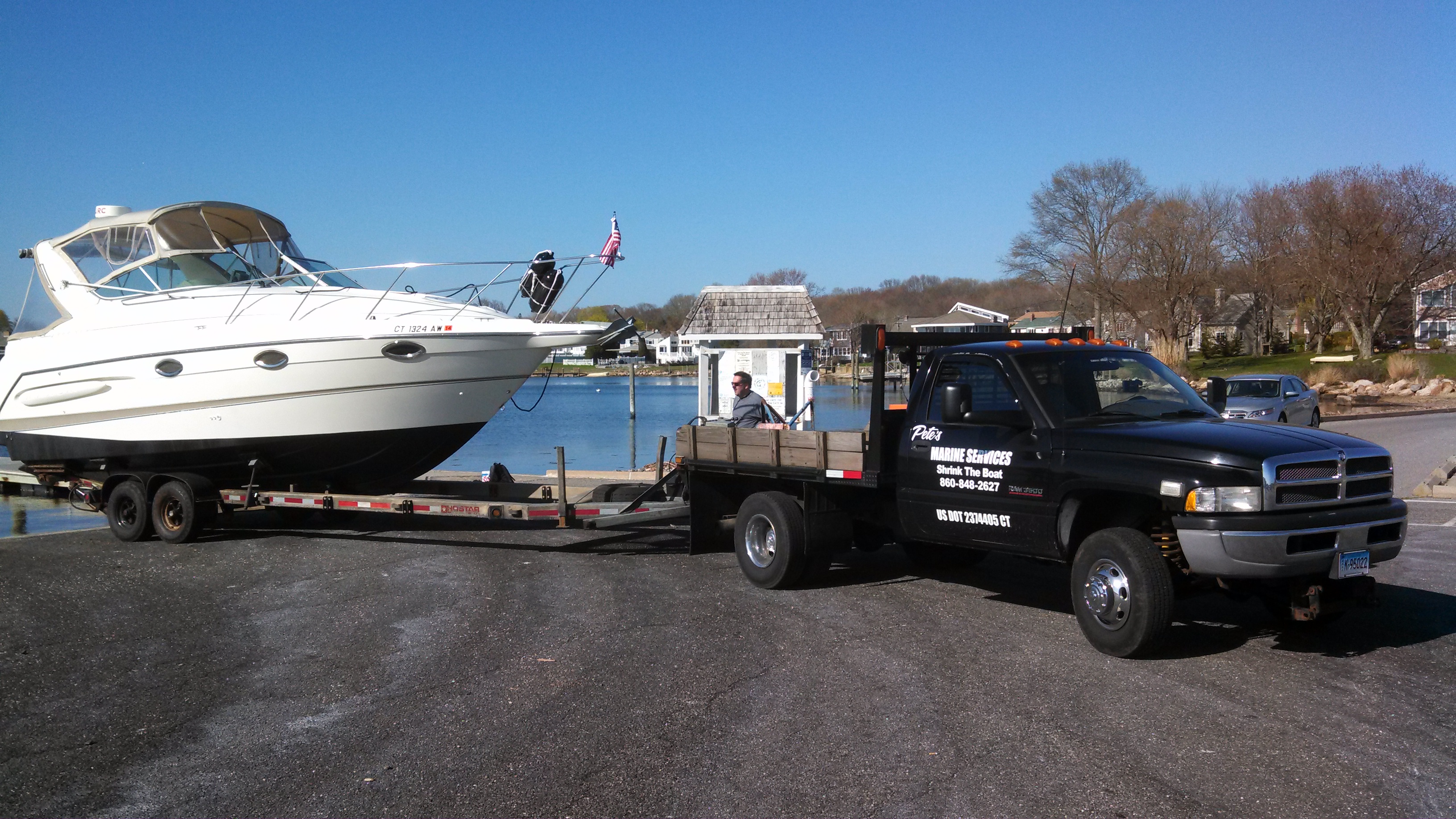 Boat Hauling and Transport | Pete's Marine Services | Insured ...