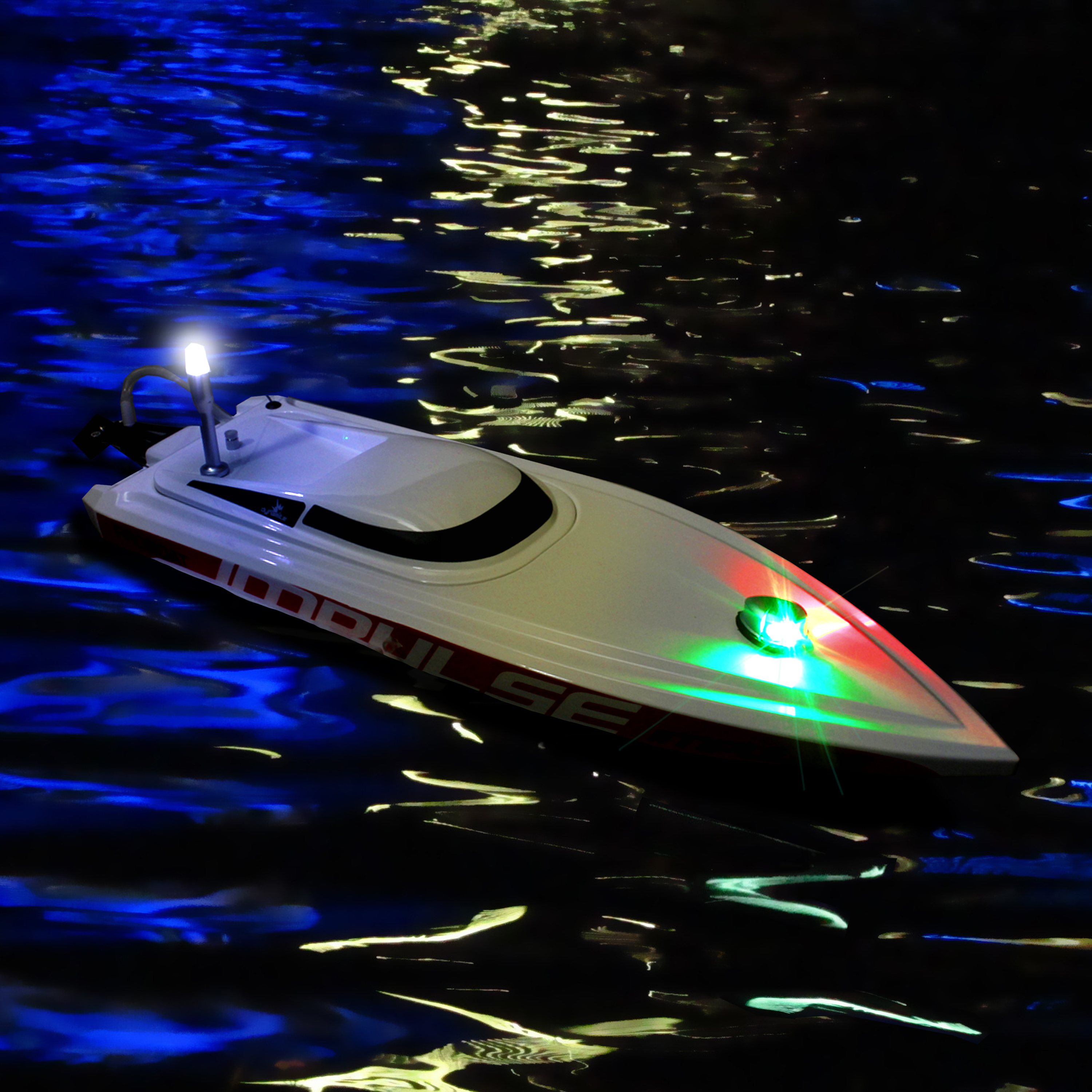 Boat Light Package with Stern Pole & Bow Lights