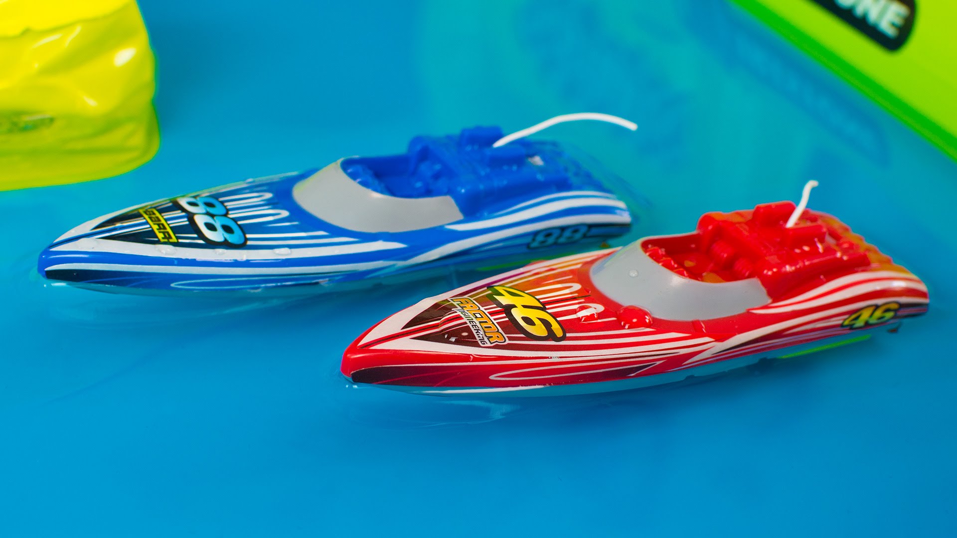 Toy Boats for Kids Sharper Image RC Speed Boat Racing Playset Toys ...
