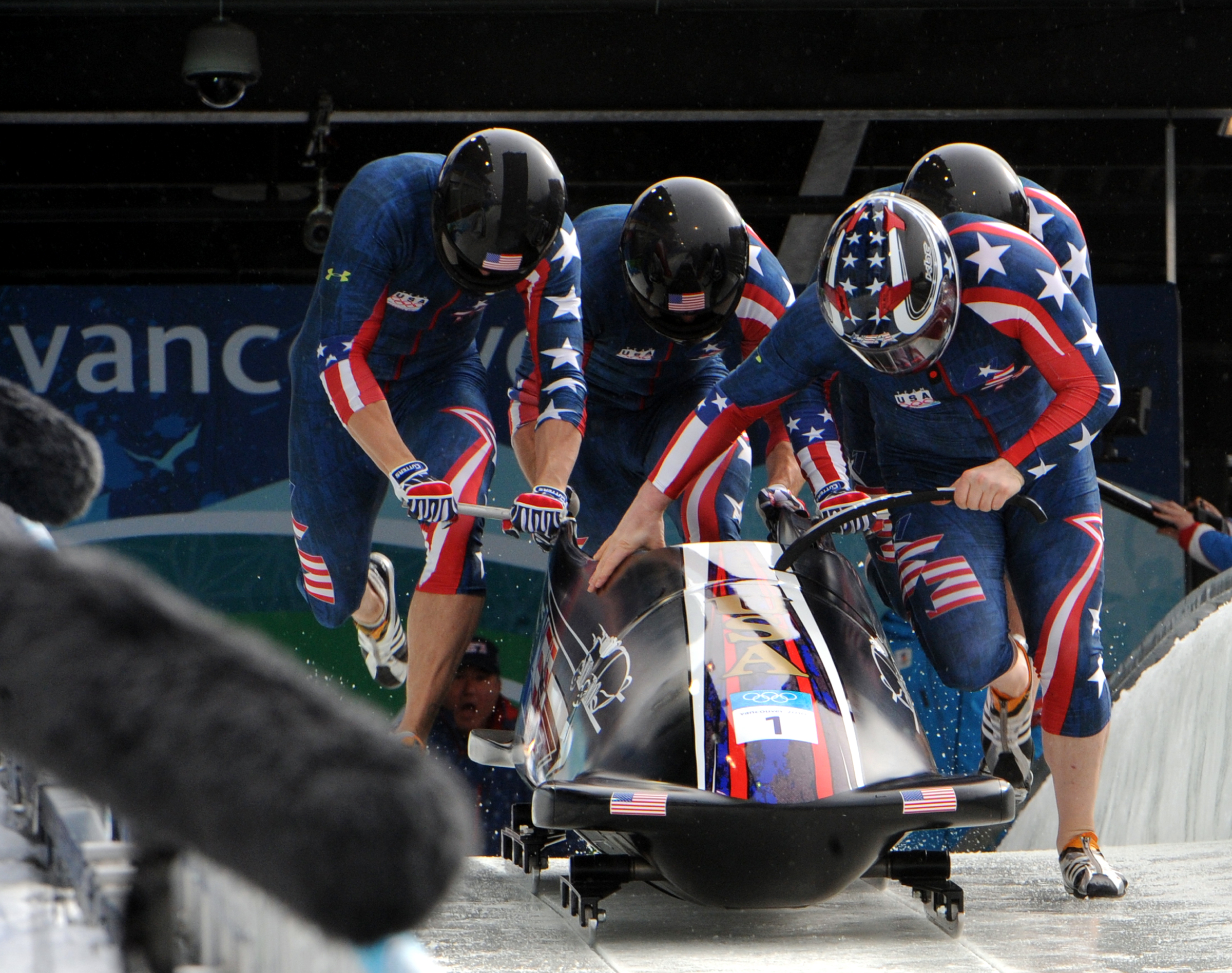 Bobsled race photo