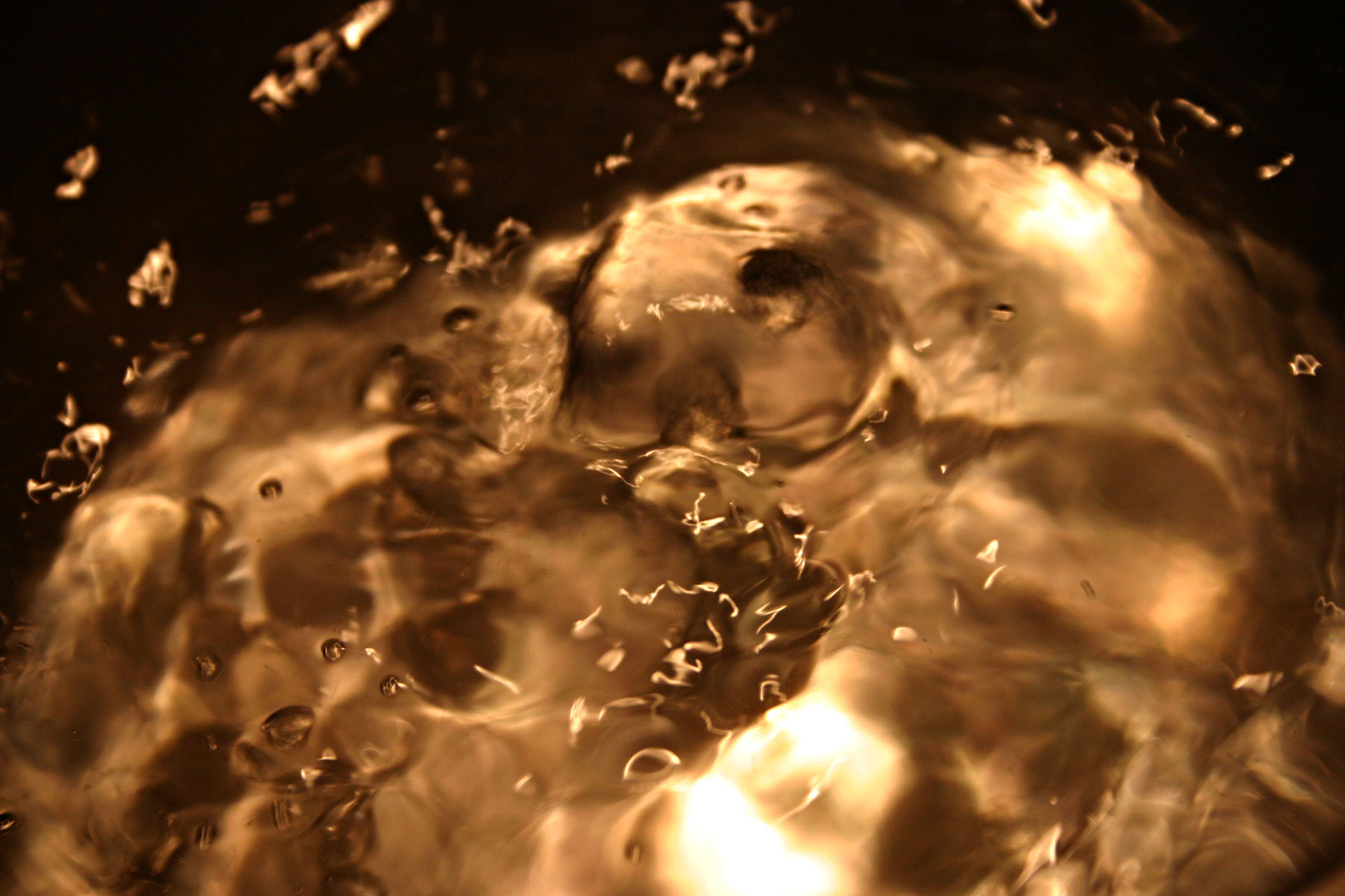 Boiling water photo