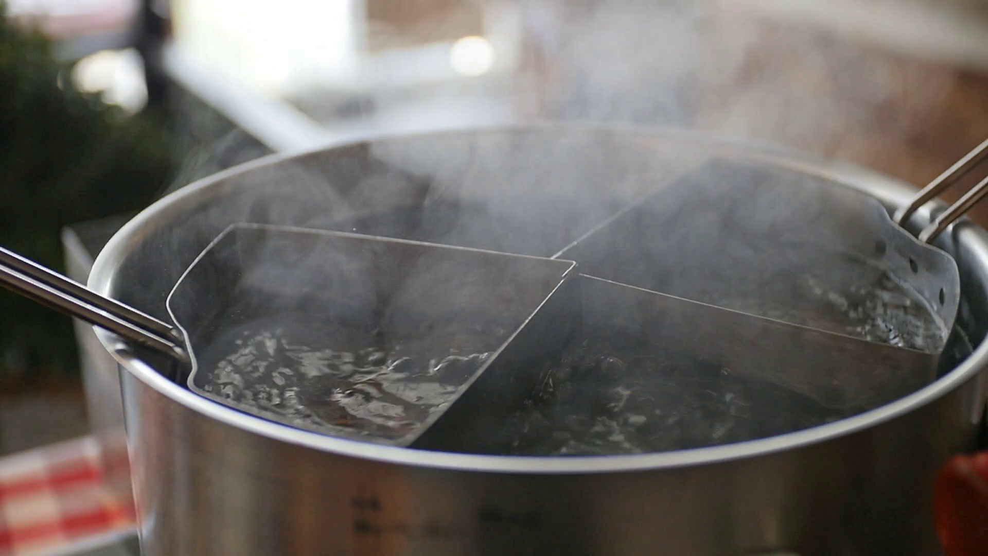 Boiling Water in a Pot Bubbling Over Stock Video Footage - Videoblocks