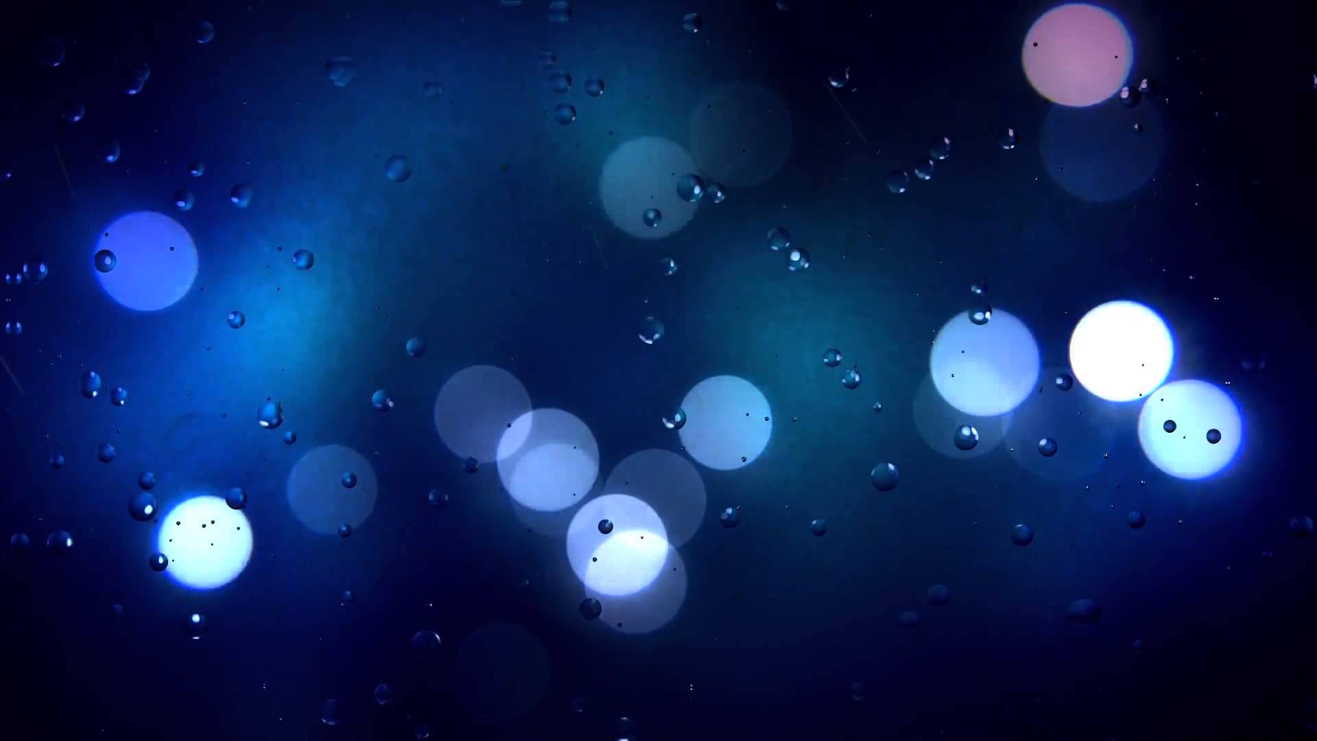 Bokeh in the Rain HD Motion Background 1080p - YouTube