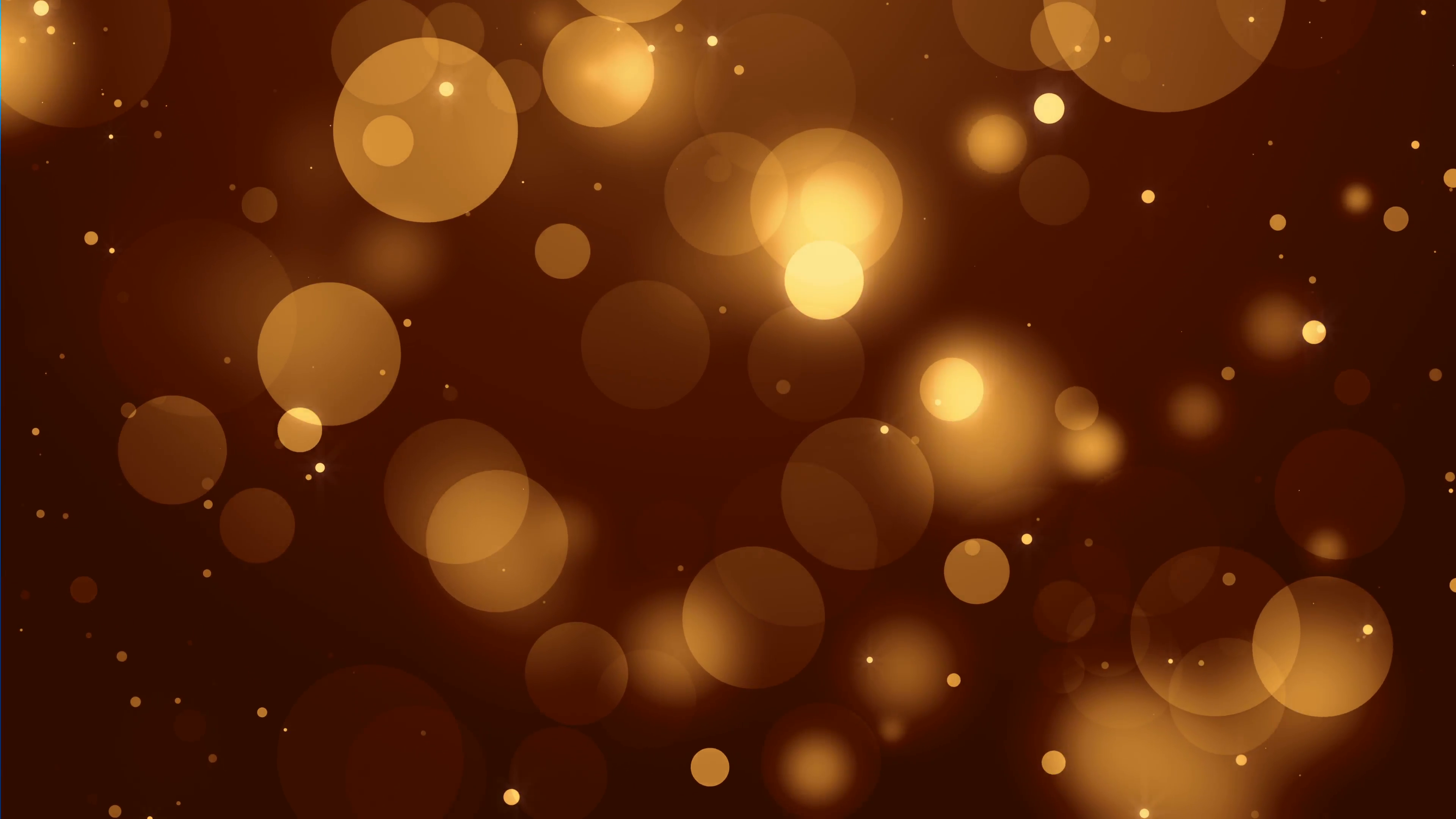 4k Gold Bokeh Animation Background Seamless Loop. Motion Background ...