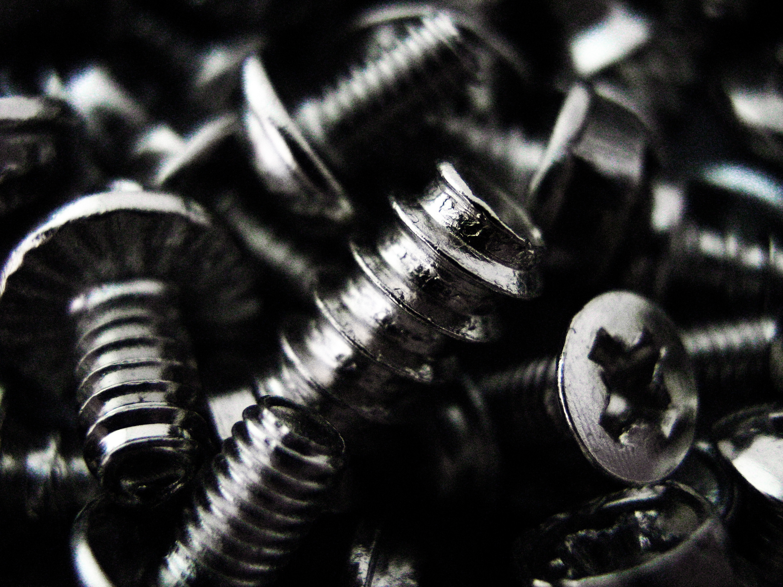 Bolts background, Bolt, Many, Stainless, Screws, HQ Photo