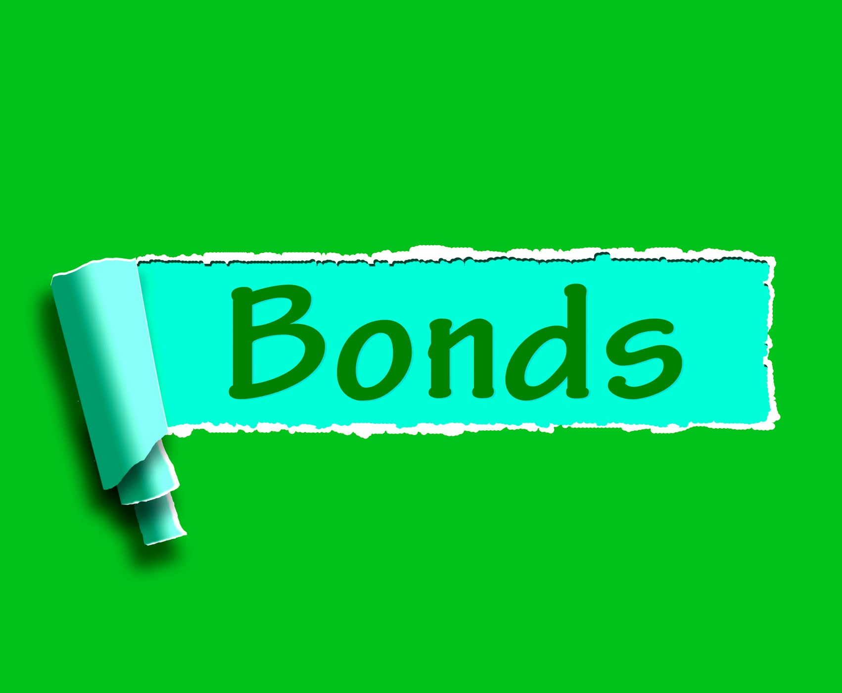 Bonds word means online business connections and networking photo