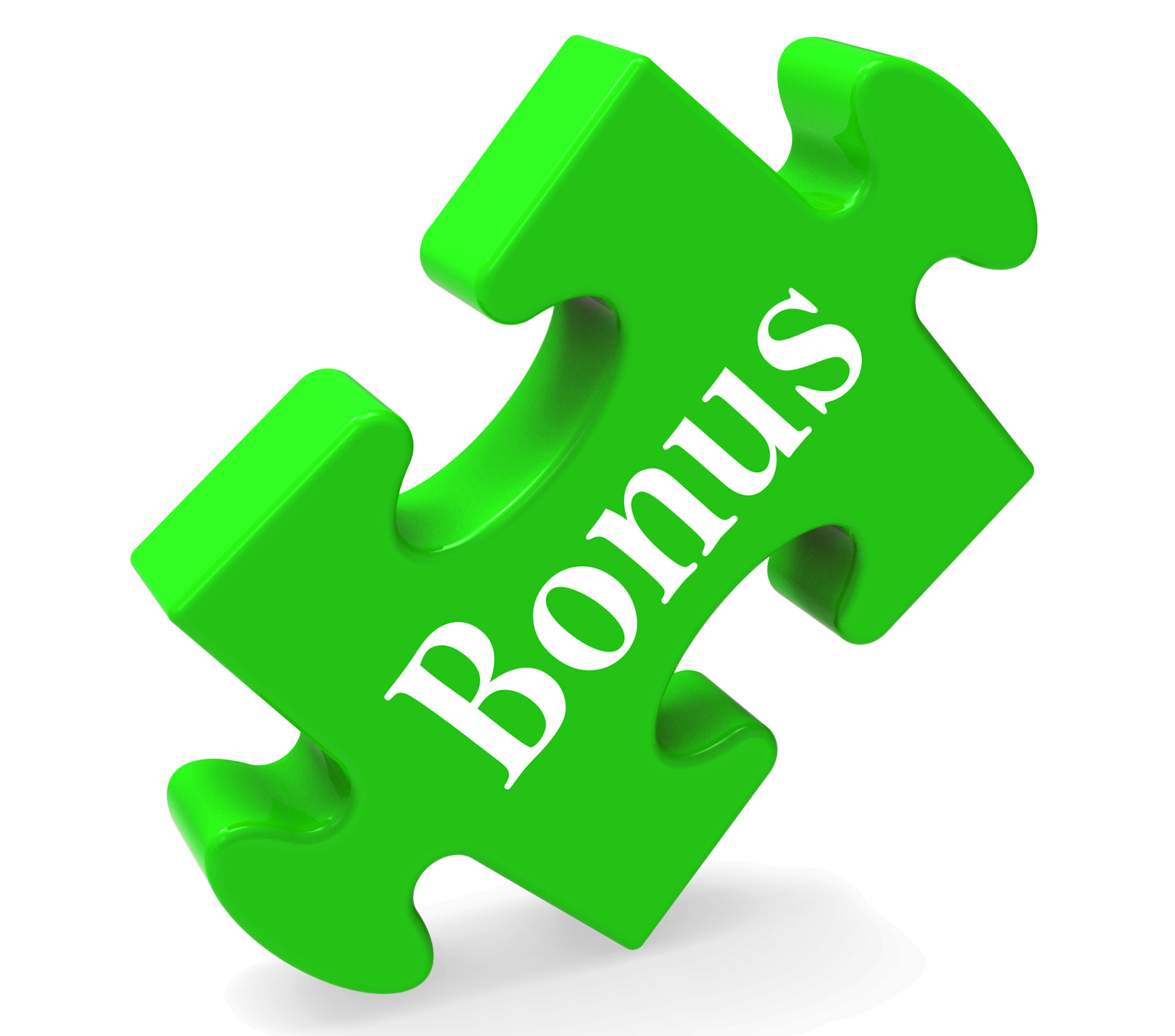 Bonus on puzzle shows reward or perk online photo