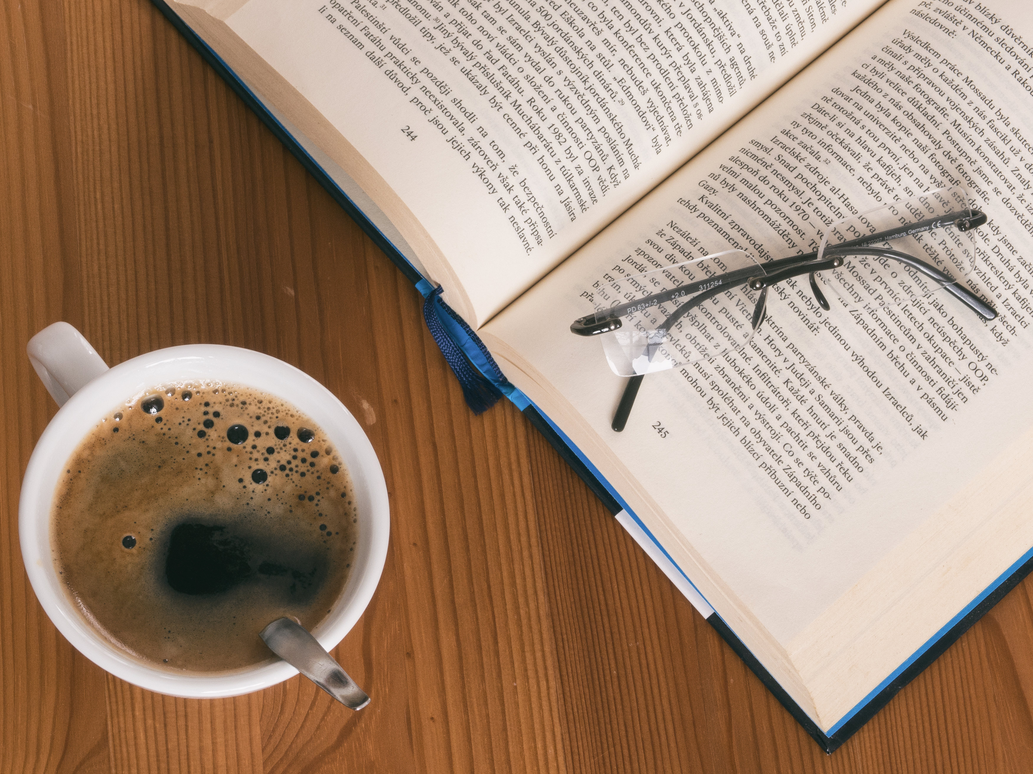 Free Image: Book, Coffee And Glasses | Libreshot Public Domain Photos