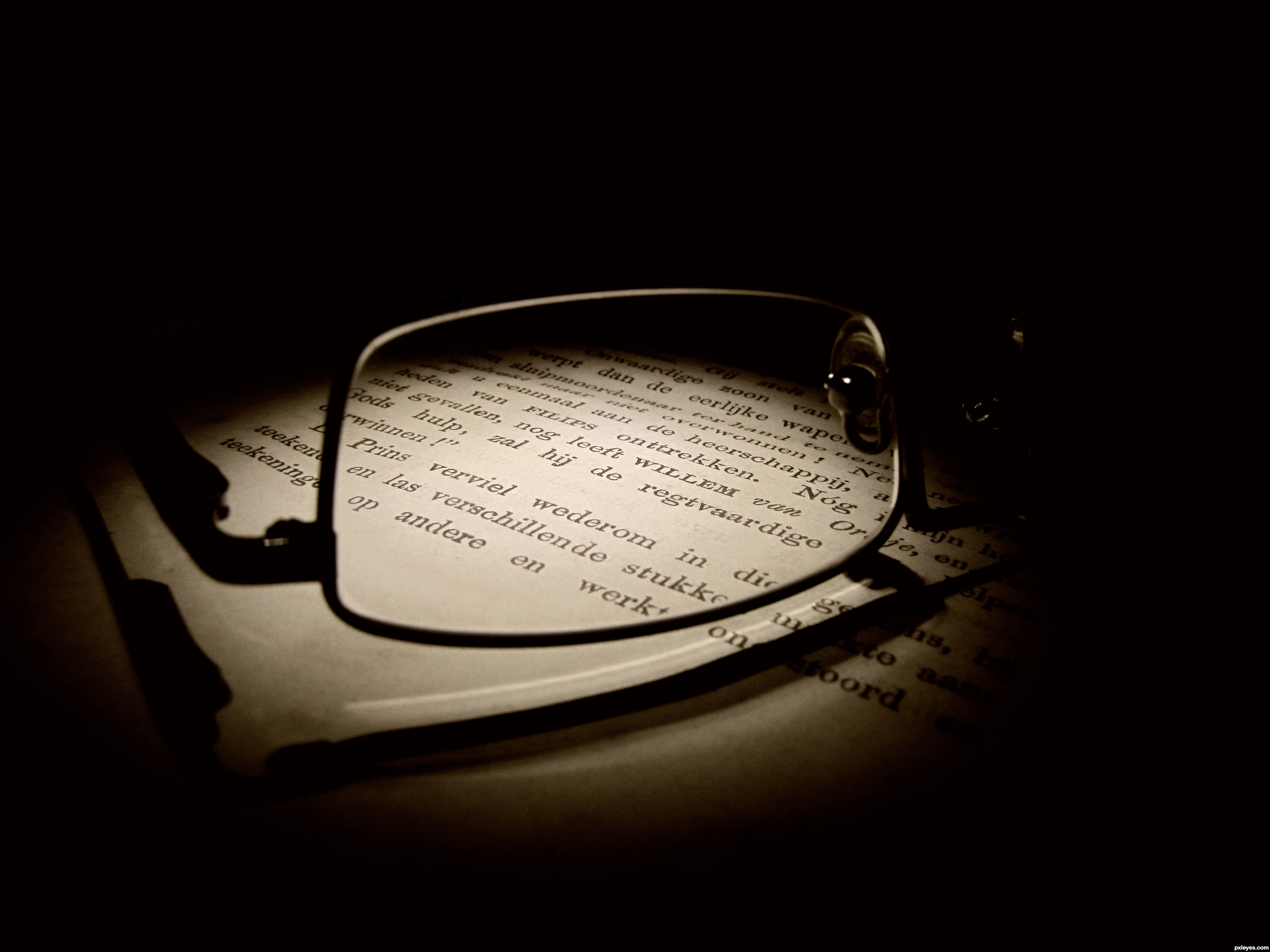 The old book picture, by robvdn for: through glasses photography ...