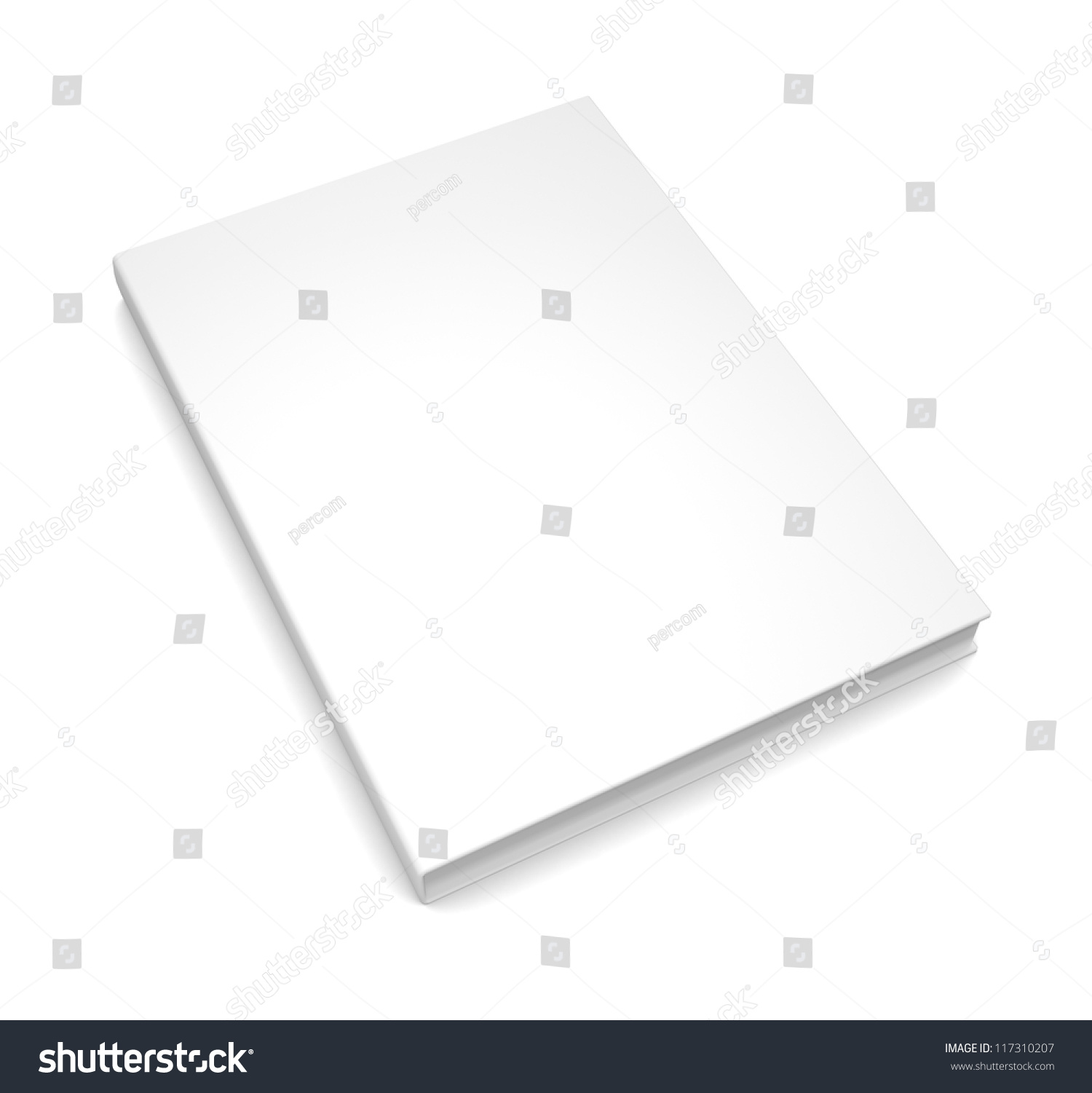 Book Isolated On White Stock Illustration 117310207 - Shutterstock