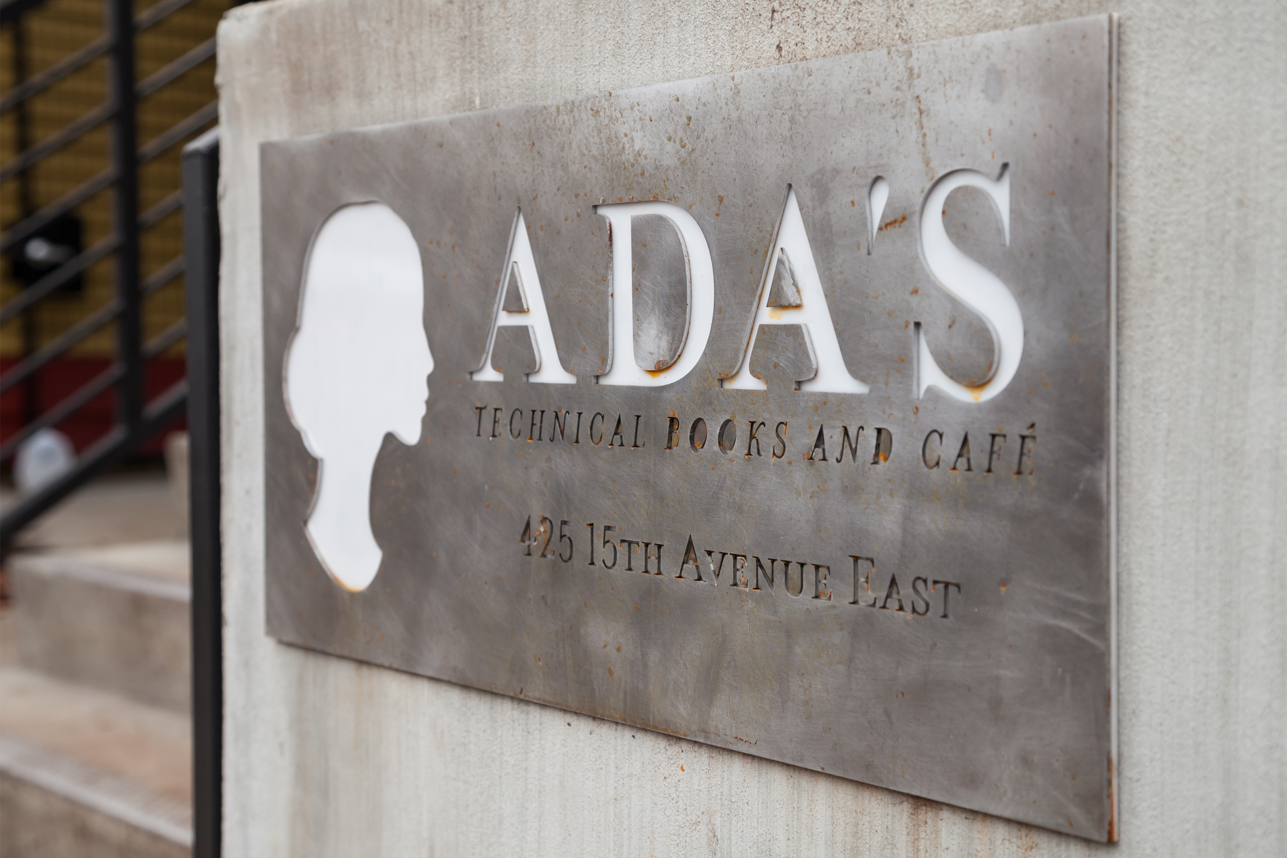 Ada's Technical Books & Café – Retail Design – Board & Vellum