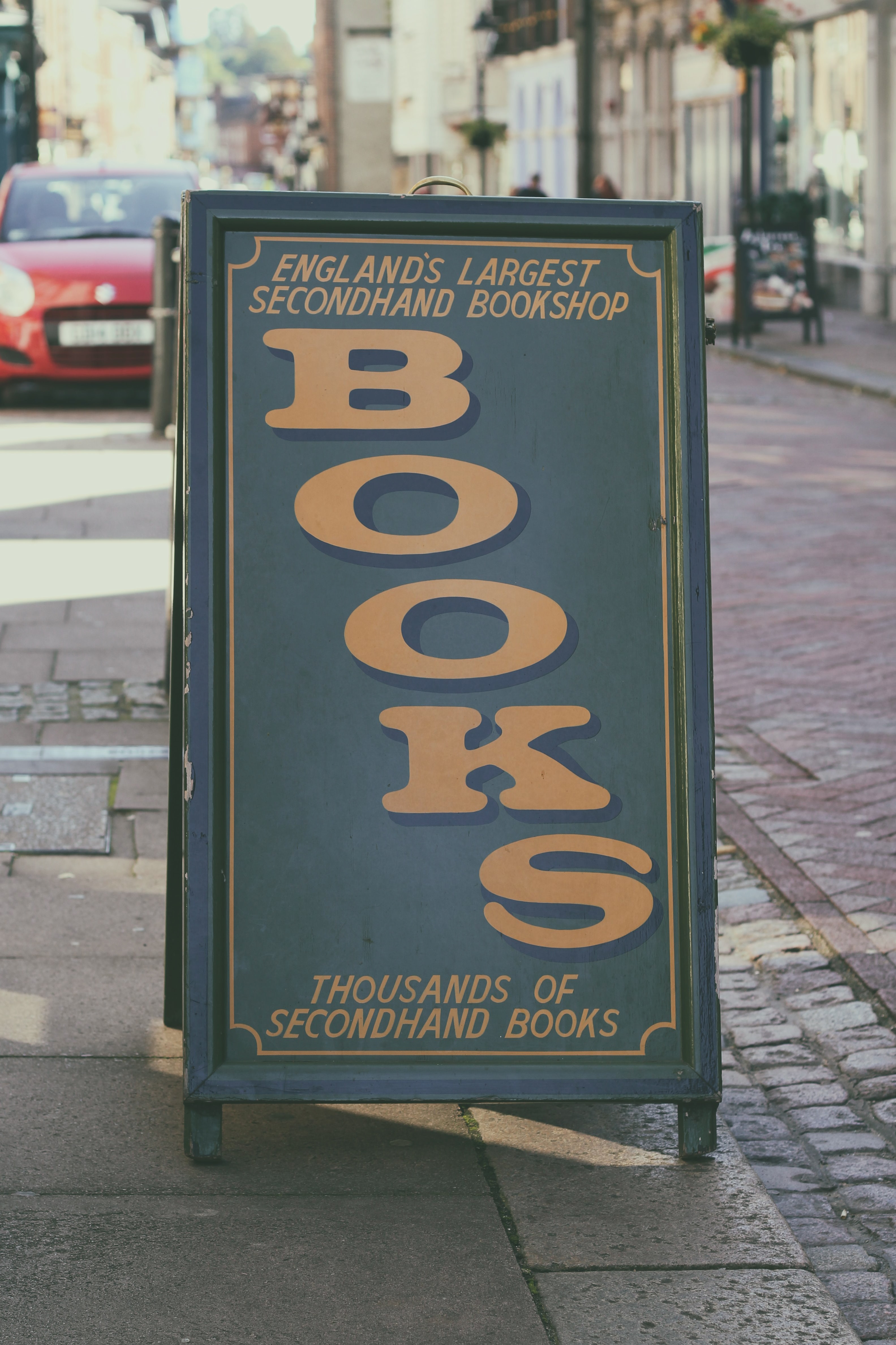 Books signage photo