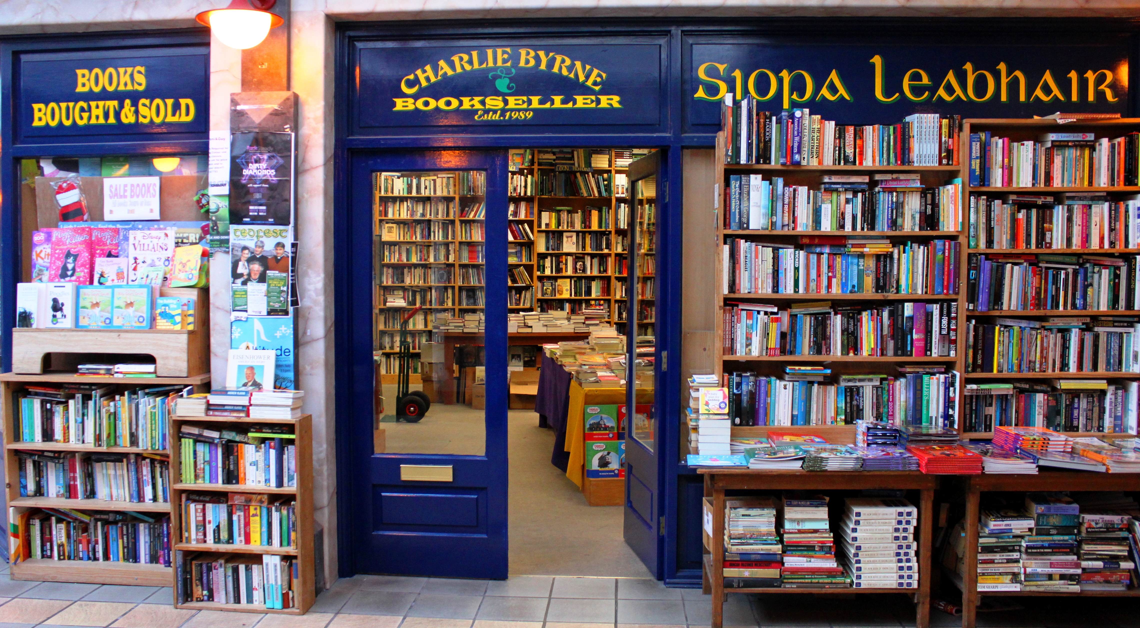 Middle Street Shop : Charlie Byrne's Bookshop, Ireland's best loved ...