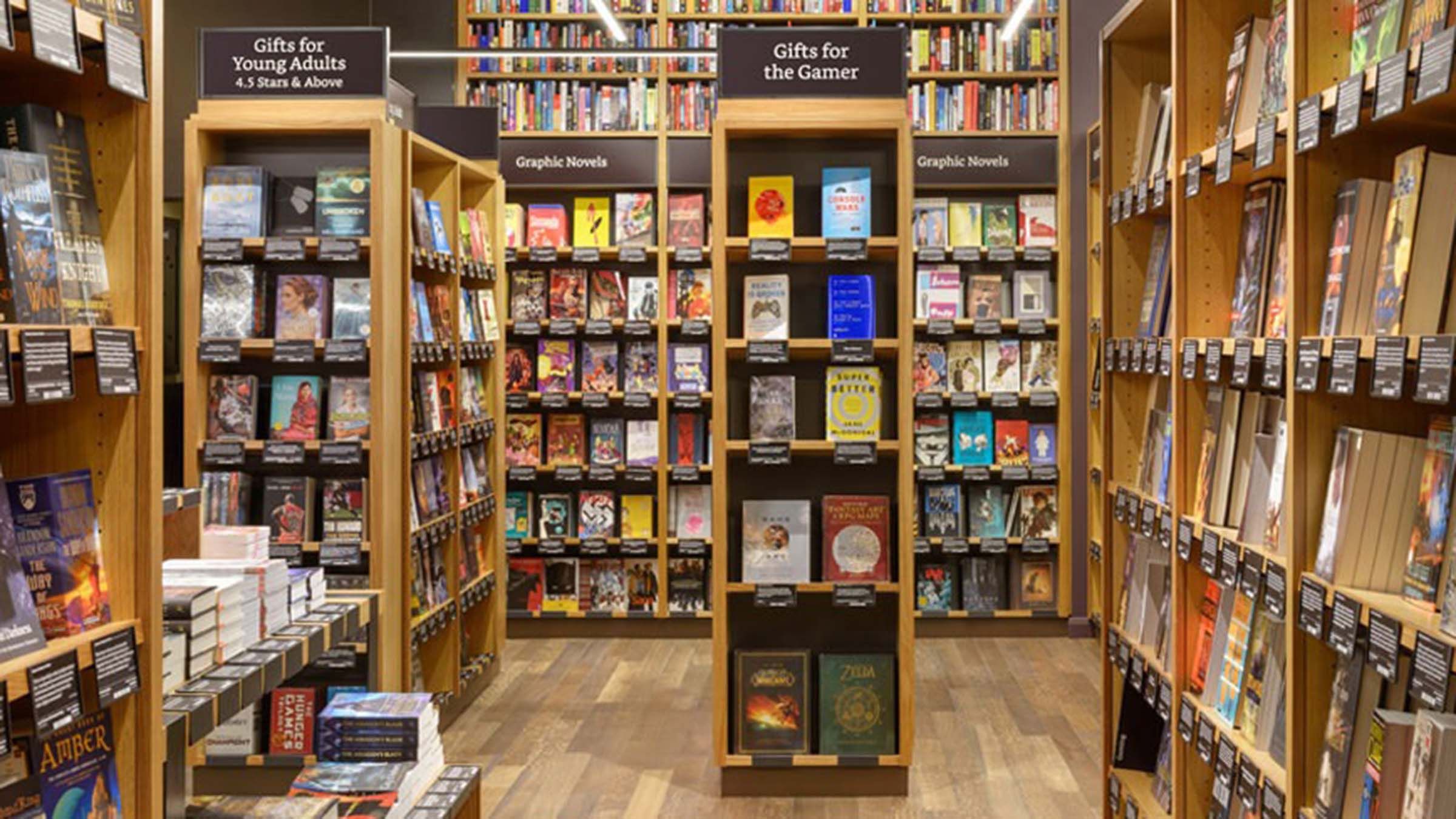 Amazon is opening its first bookstore today—in a mall where a giant ...