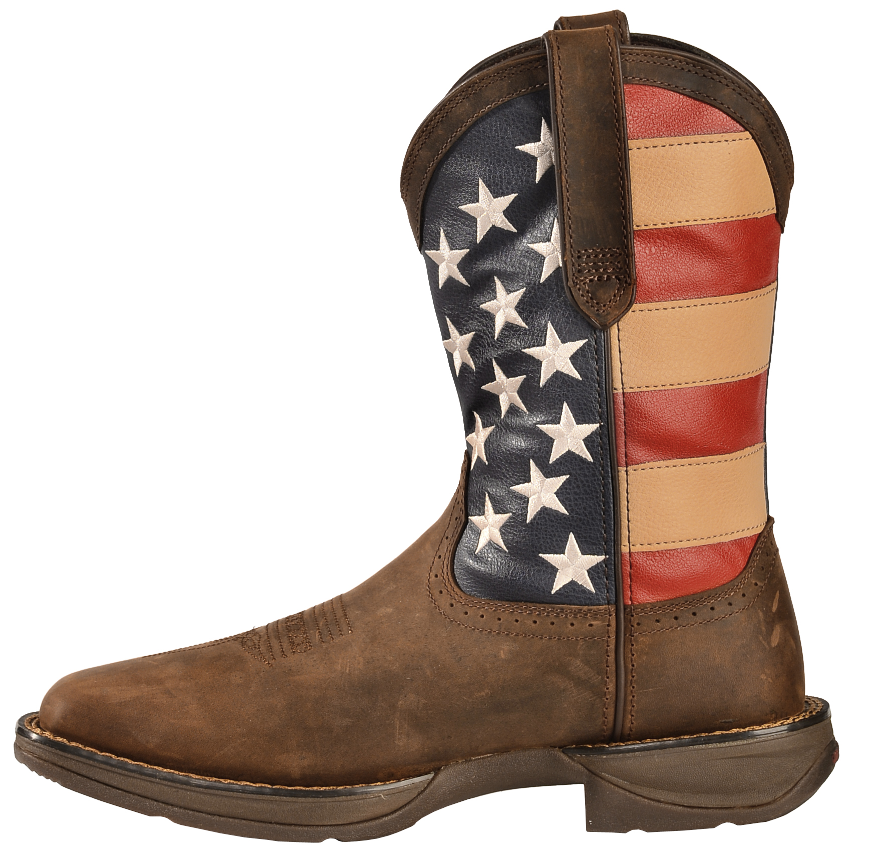 Durango Rebel Men's American Flag Cowboy Boots - Square Toe | Sheplers