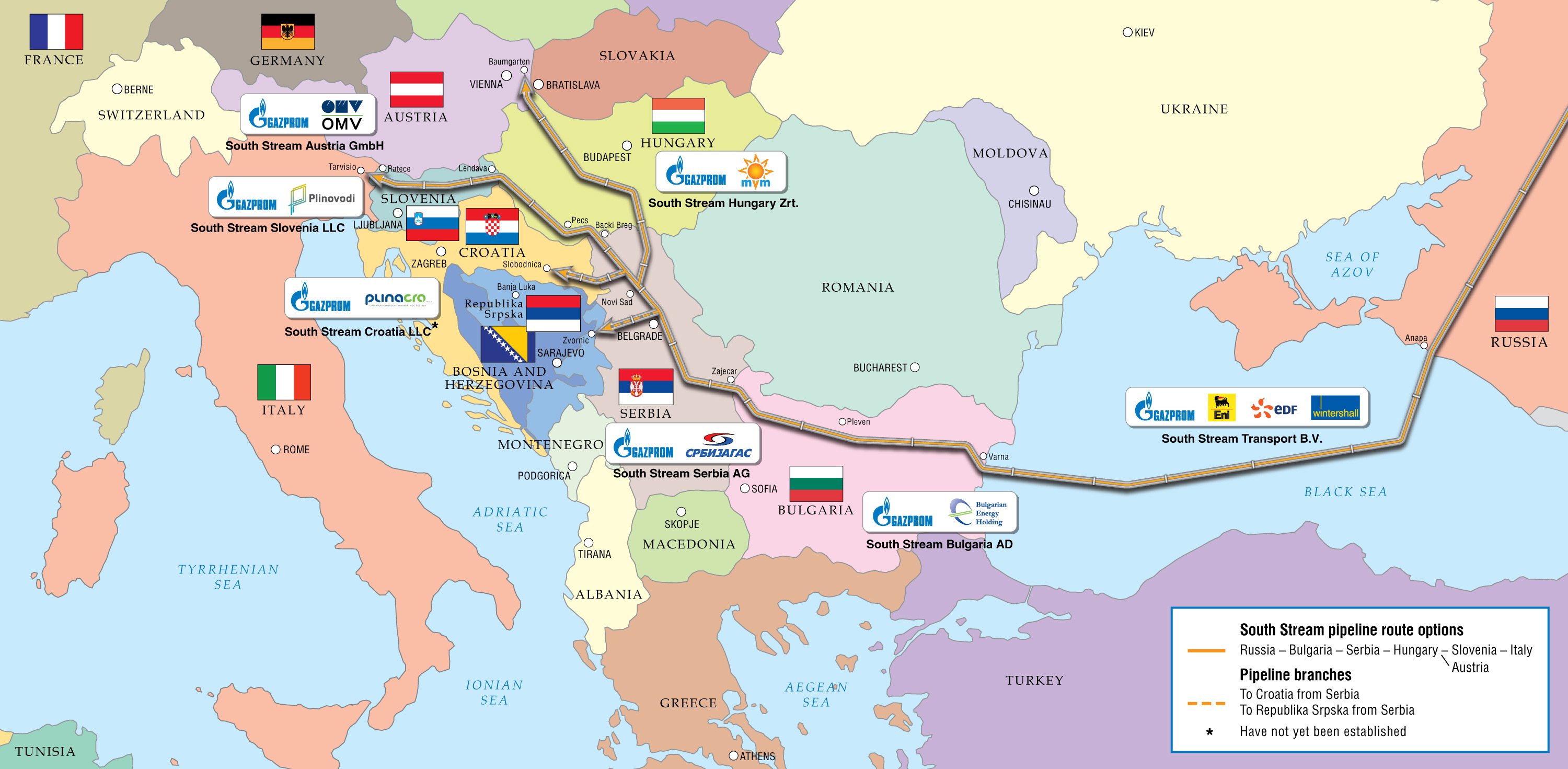 Gazprom tightening links with Bosnia and Herzegovina